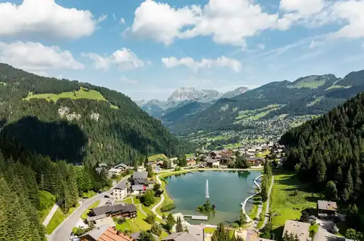 An example of the landscape near the Goélia Châtel holiday residence © L. Meyer-Chatel-2