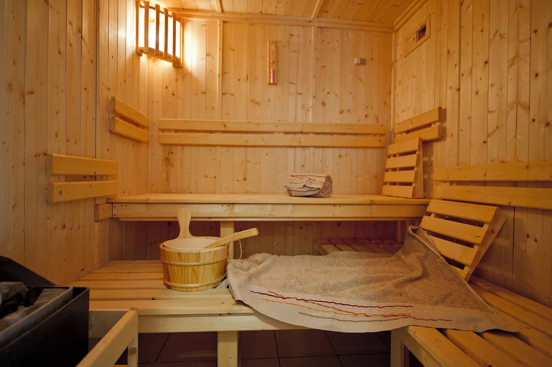 Sauna de la résidence de vacances Goélia Belle Epoque à Mers Les Bains Sauna de la résidence de vacances Goélia Belle Epoque à Mers Les Bains