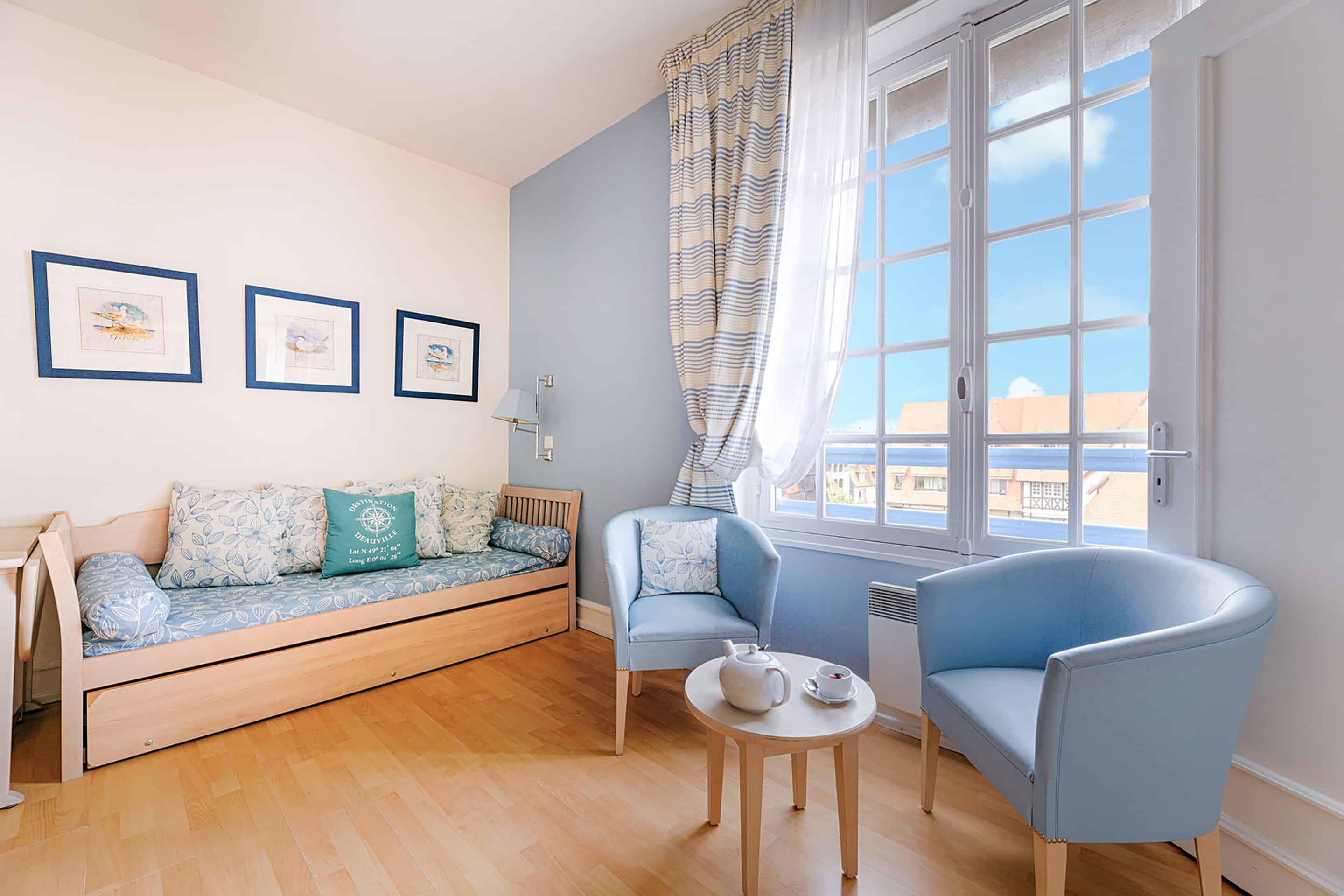 Stay of a 2-room apartment at the Goélia Le Castel Normand holiday residence in Deauville Stay of a 2-room apartment at the Goélia Le Castel Normand holiday residence in Deauville