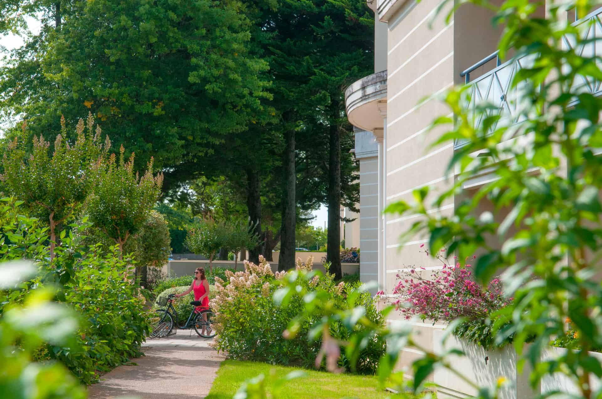 Extérieur de la résidence de vacances Royal Park à La Baule Extérieur de la résidence de vacances Royal Park à La Baule