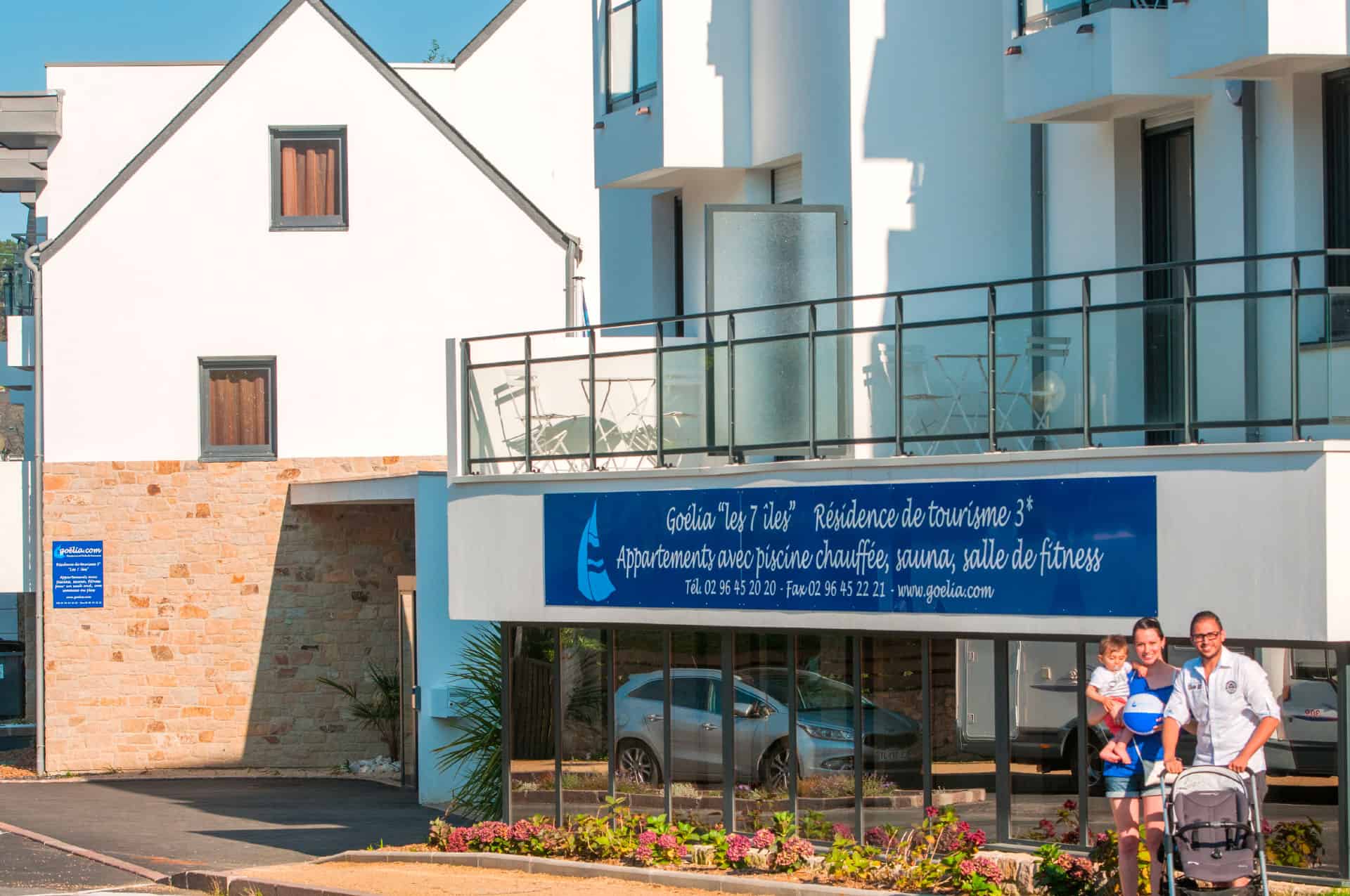 Extérieur de la résidence de vacances Goélia Les 7 Îles à Perros-Guirec Extérieur de la résidence de vacances Goélia Les 7 Îles à Perros-Guirec