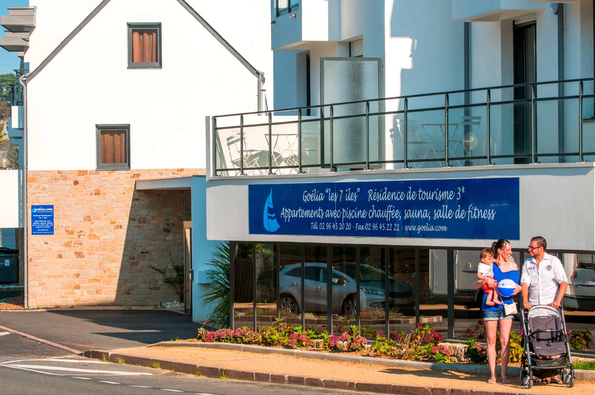 Extérieur de la résidence de vacances Goélia Les 7 Îles à Perros-Guirec Extérieur de la résidence de vacances Goélia Les 7 Îles à Perros-Guirec