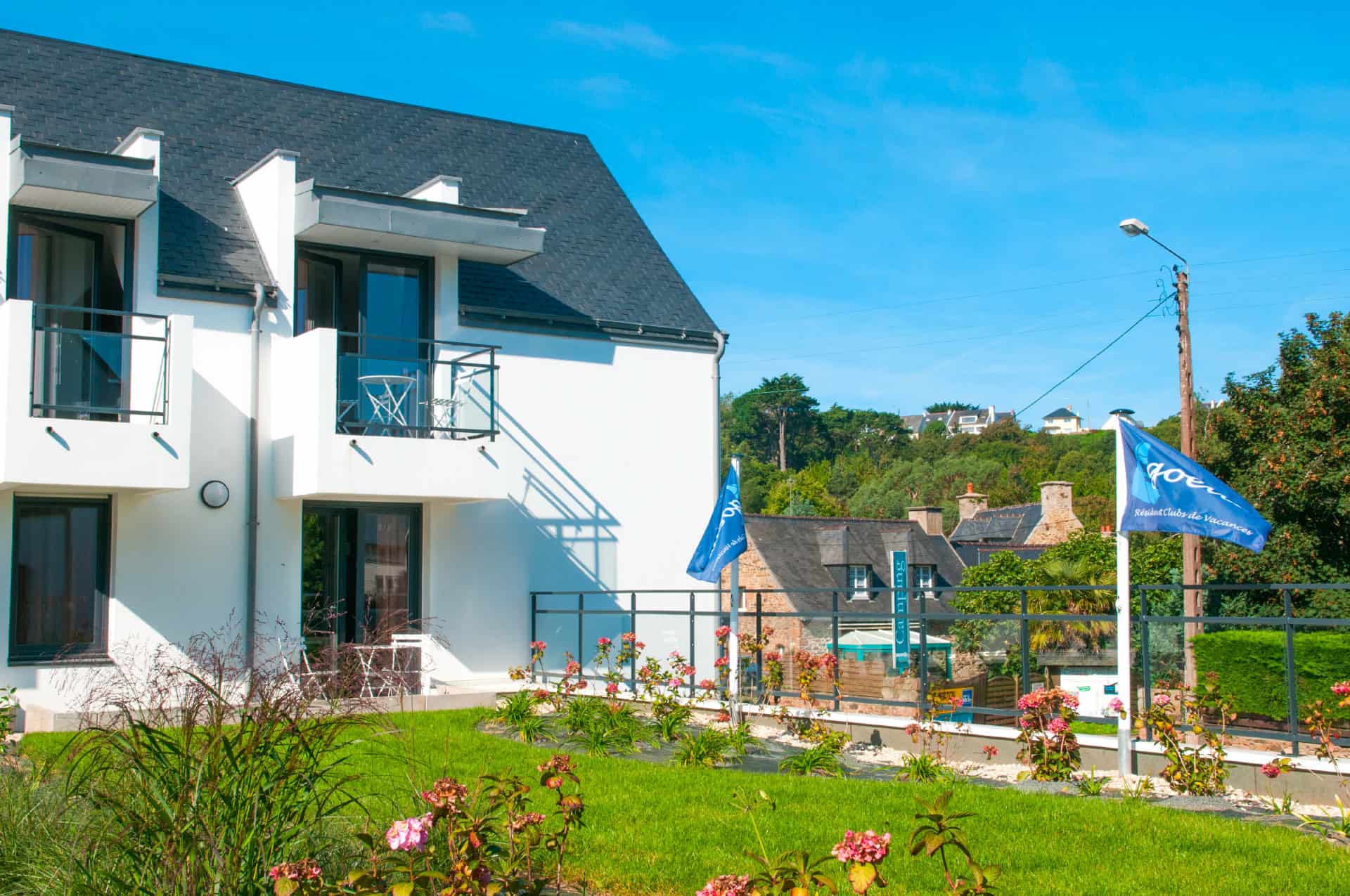 Extérieur de la résidence de vacances Goélia Les 7 Îles à Perros-Guirec Extérieur de la résidence de vacances Goélia Les 7 Îles à Perros-Guirec