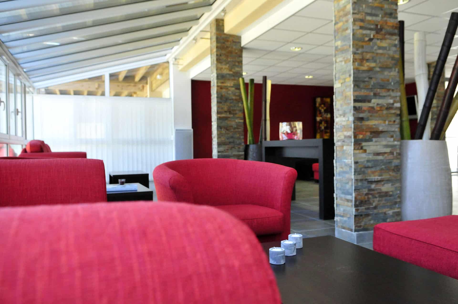 Réception de la résidence de vacances Goélia Les Gorges de la Truyère à Entraygues-sur-Truyère dans l'Aveyron Réception de la résidence de vacances Goélia Les Gorges de la Truyère à Entraygues-sur-Truyère dans l'Aveyron