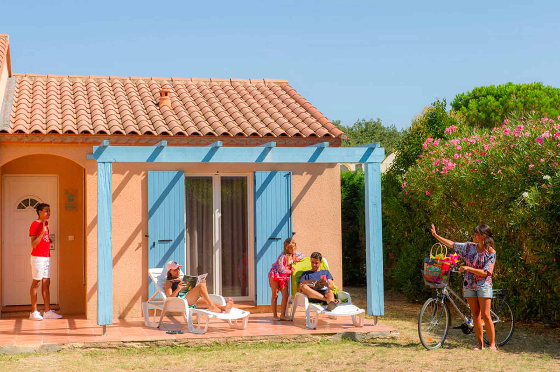 Exemple de villa de la résidence de vacances Argelès Village Club à Argelès-sur-Mer Exemple de villa de la résidence de vacances Argelès Village Club à Argelès-sur-Mer