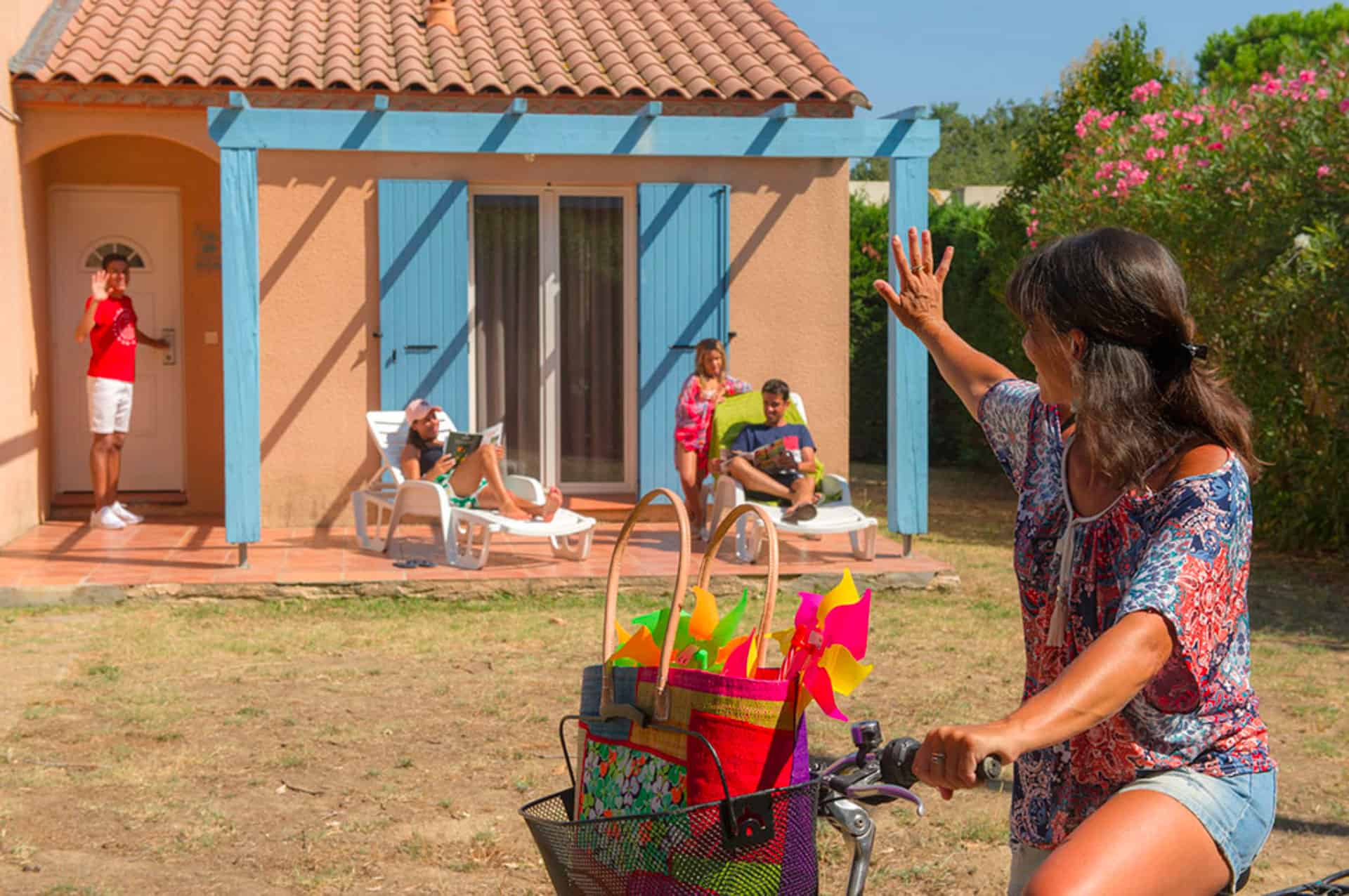 Exemple de villa de la résidence de vacances Argelès Village Club à Argelès-sur-Mer Exemple de villa de la résidence de vacances Argelès Village Club à Argelès-sur-Mer