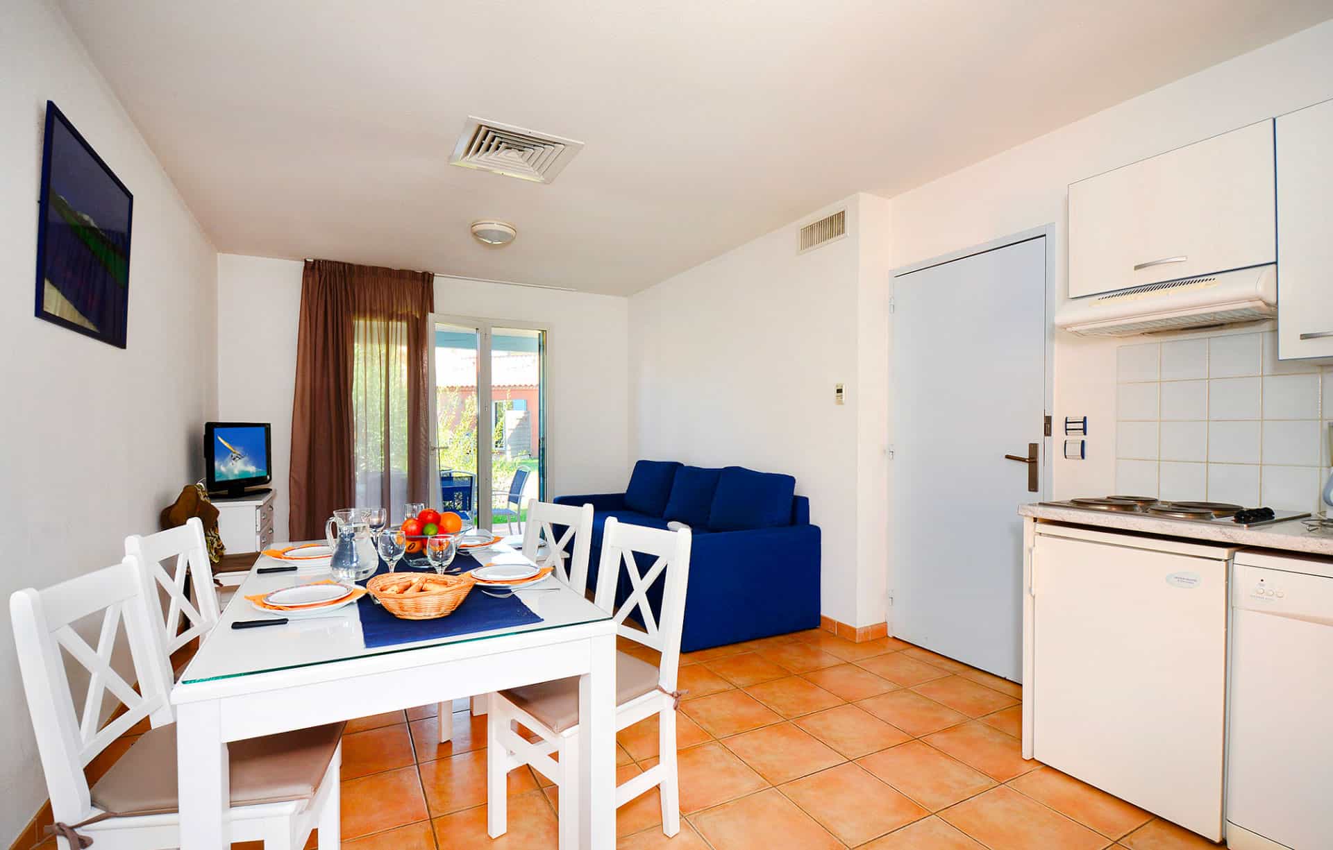 Exemple de séjour d'une villa de la résidence de vacances Argelès Village Club à Argelès-sur-Mer Exemple de séjour d'une villa de la résidence de vacances Argelès Village Club à Argelès-sur-Mer