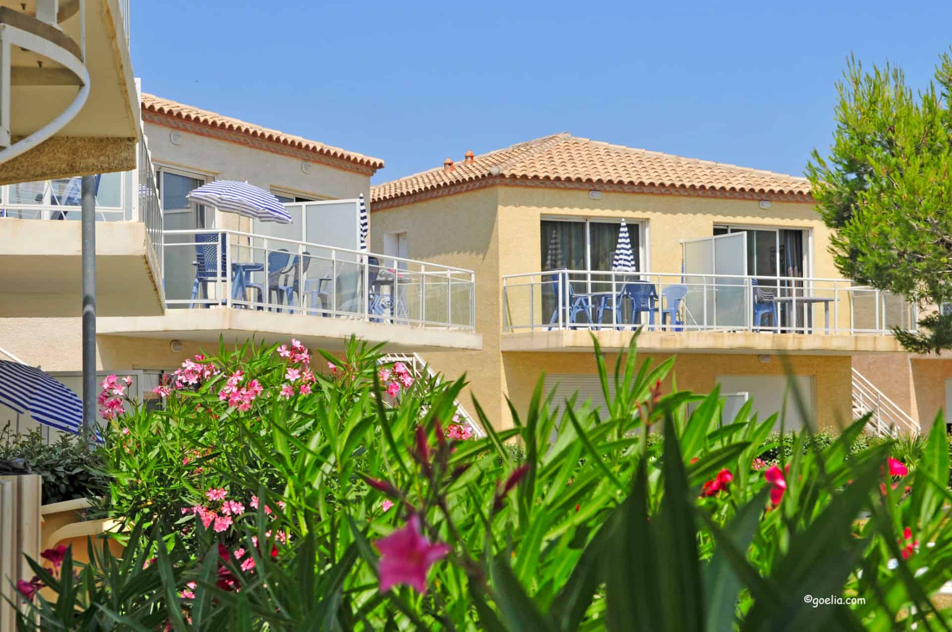 La résidence de vacances Les Jardins de Phoebus à Gruissan, Occitanie La résidence de vacances Les Jardins de Phoebus à Gruissan, Occitanie