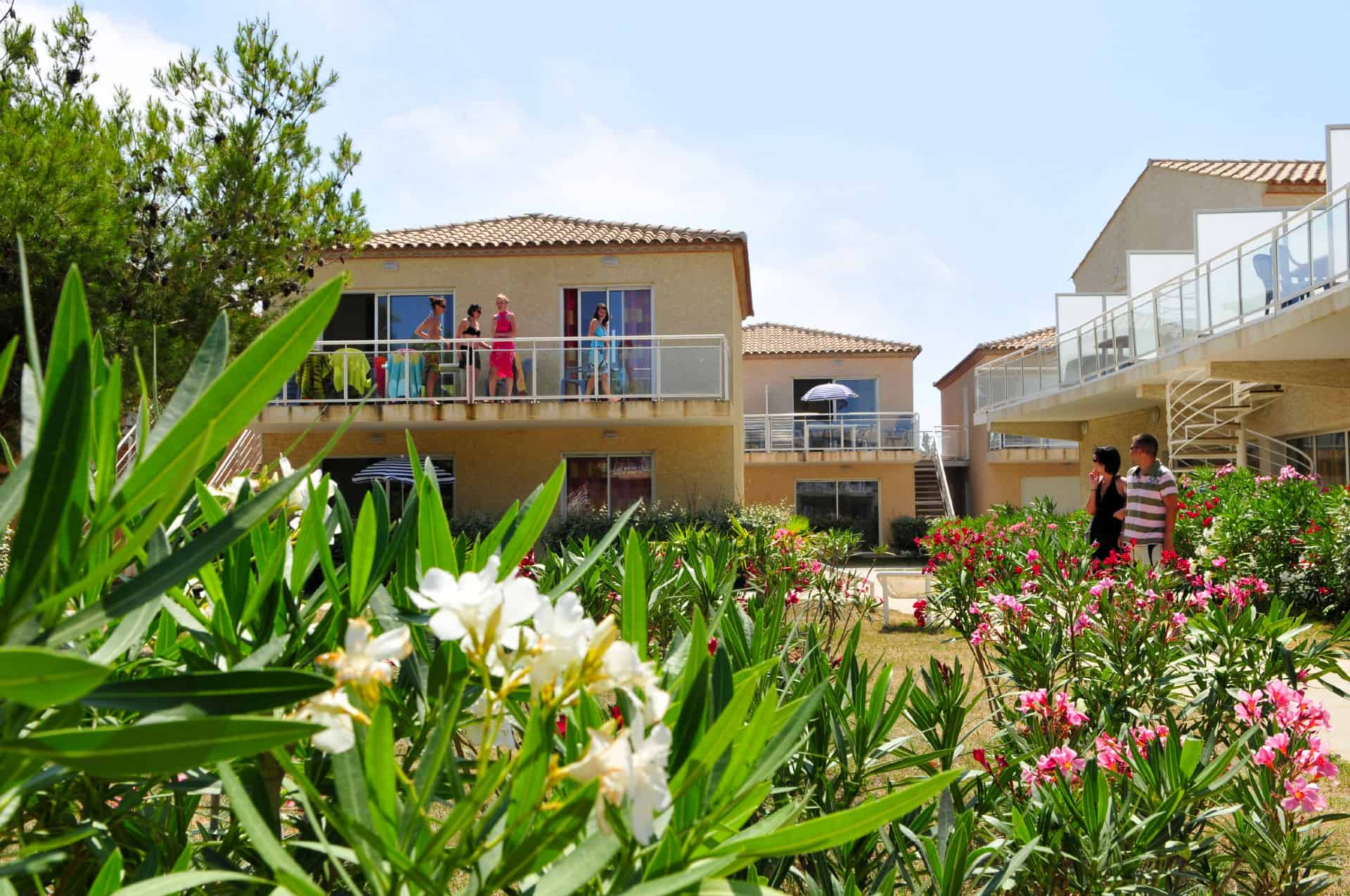 La résidence de vacances Les Jardins de Phoebus à Gruissan, Occitanie La résidence de vacances Les Jardins de Phoebus à Gruissan, Occitanie