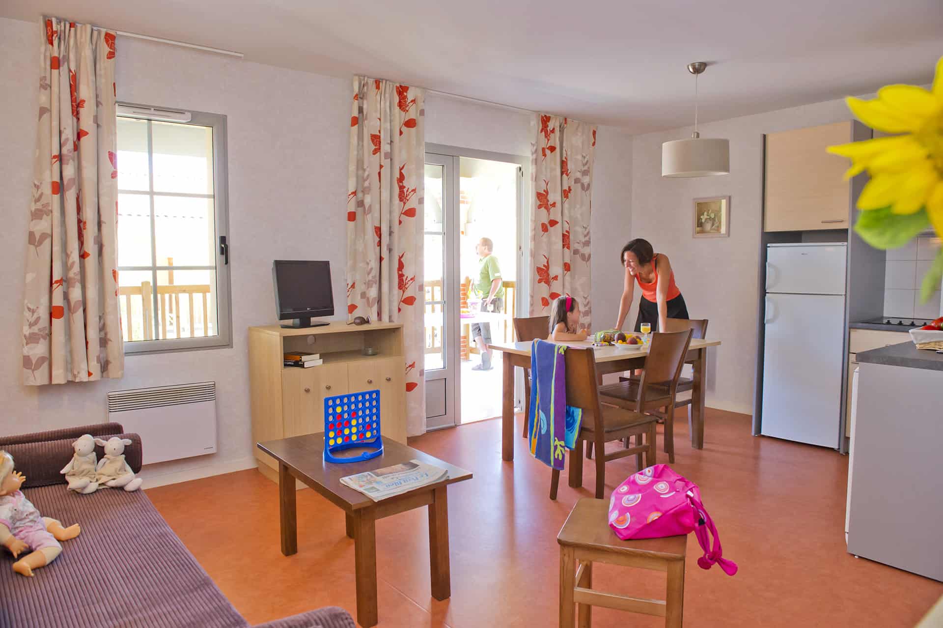 Exemple d'intérieur de la résidence de vacances Goélia L'Aquaresort à Nérac  Exemple d'intérieur de la résidence de vacances Goélia L'Aquaresort à Nérac