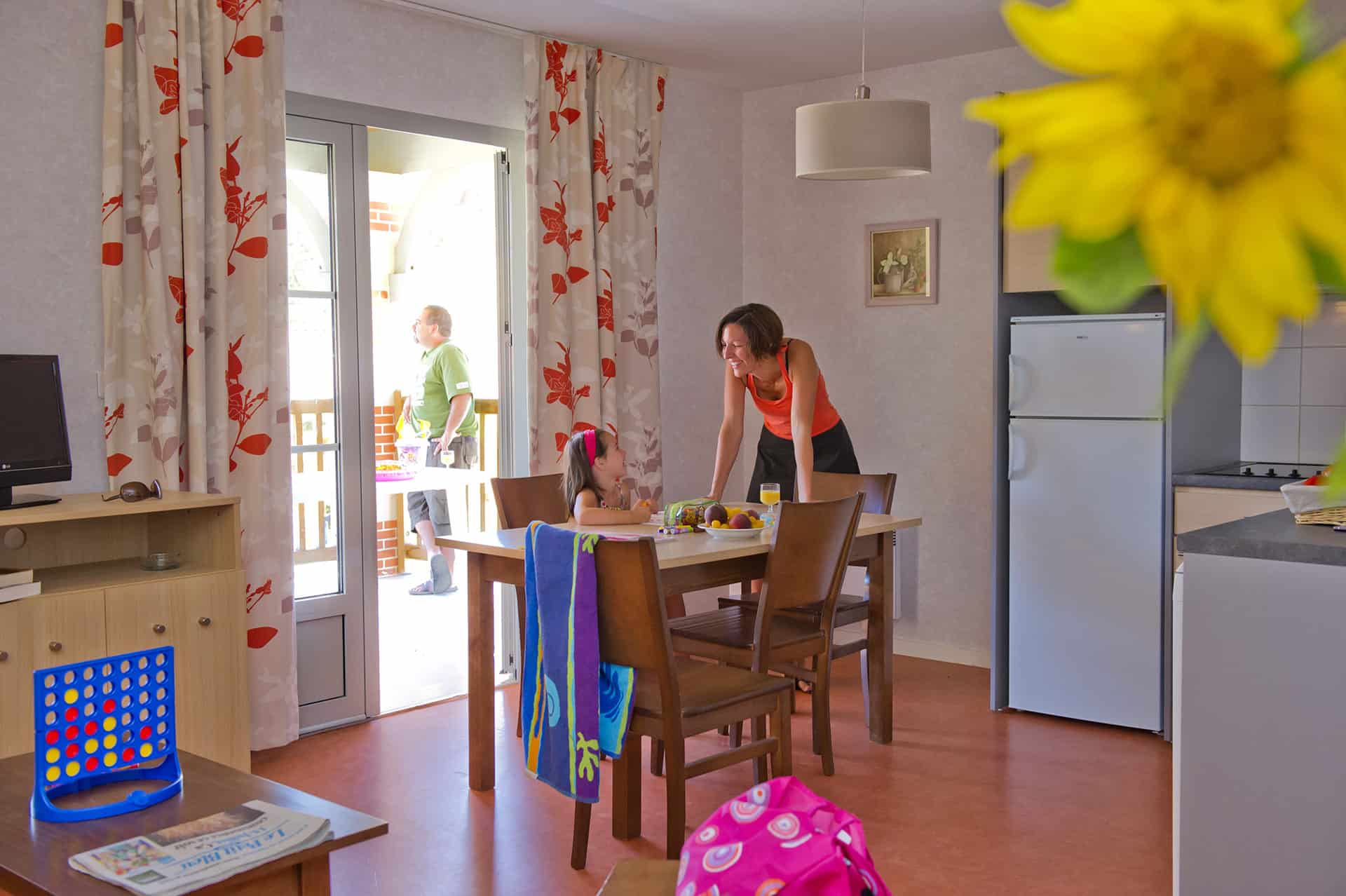 Exemple d'intérieur de la résidence de vacances Goélia L'Aquaresort à Nérac  Exemple d'intérieur de la résidence de vacances Goélia L'Aquaresort à Nérac