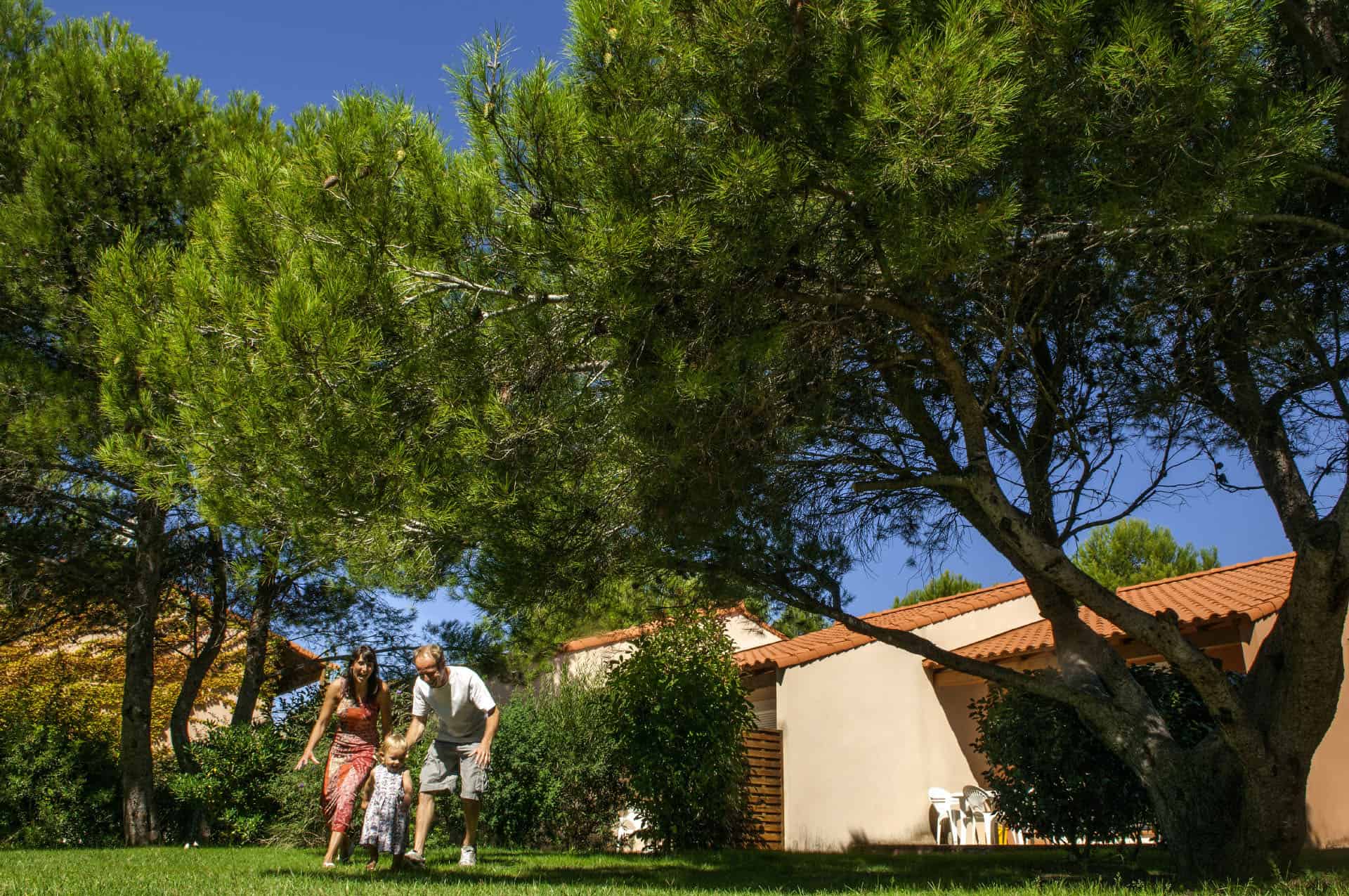 Green space of the holiday residence Goélia Cap Bleu in Carro Green space of the holiday residence Goélia Cap Bleu in Carro