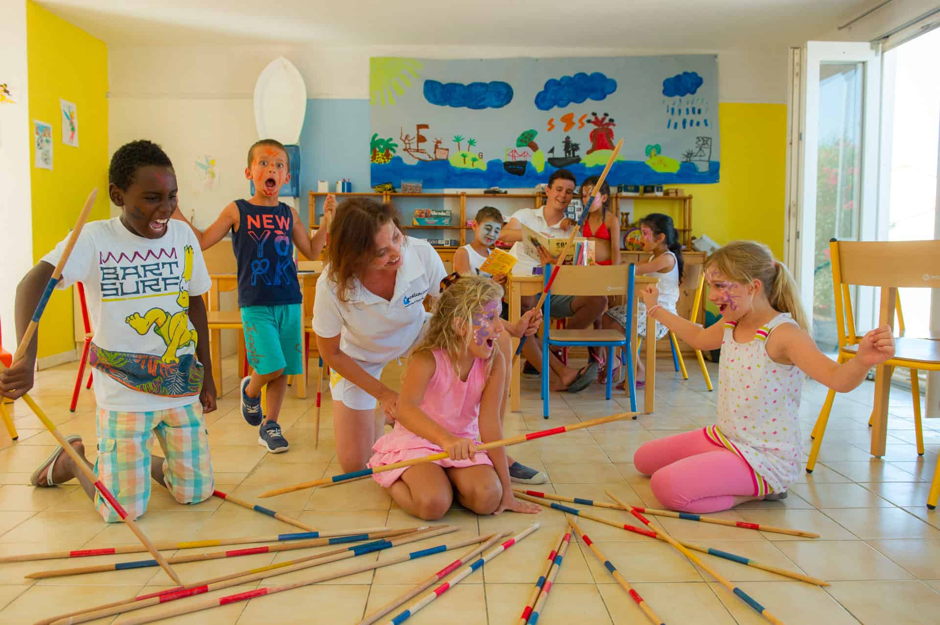 Club enfants de la résidence de vacances Le Village Club Marin à Port-la-Nouvelle, en Occitanie Club enfants de la résidence de vacances Le Village Club Marin à Port-la-Nouvelle, en Occitanie