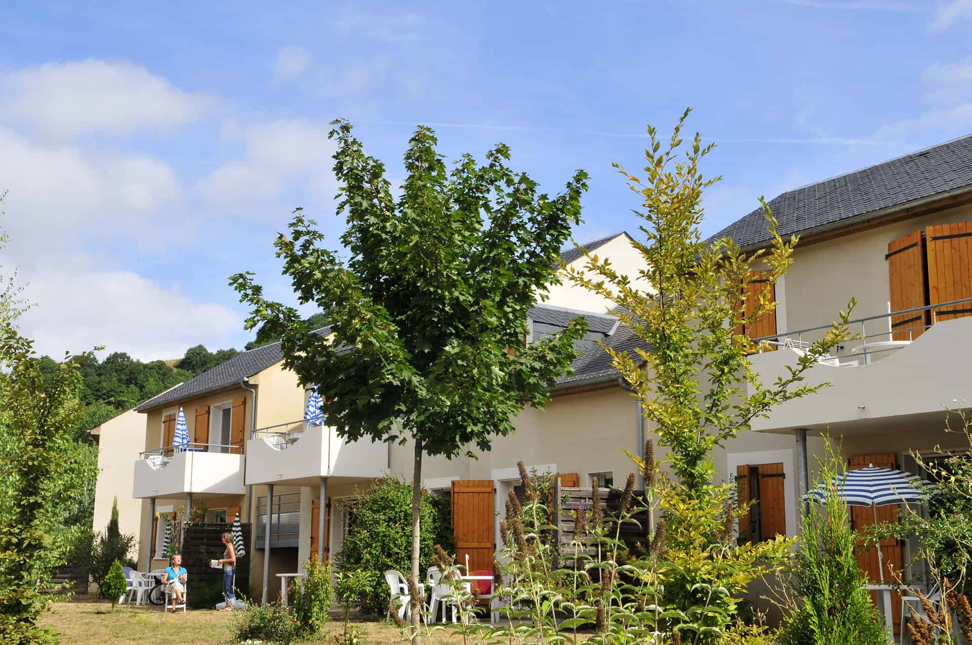 La résidence de vacances Le Village Goélia à St Geniez d'olt dans l'Aveyron La résidence de vacances Le Village Goélia à St Geniez d'olt dans l'Aveyron