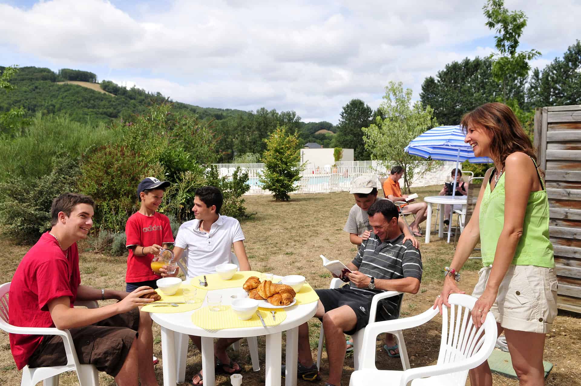 La résidence de vacances Le Village Goélia à St Geniez d'olt dans l'Aveyron La résidence de vacances Le Village Goélia à St Geniez d'olt dans l'Aveyron