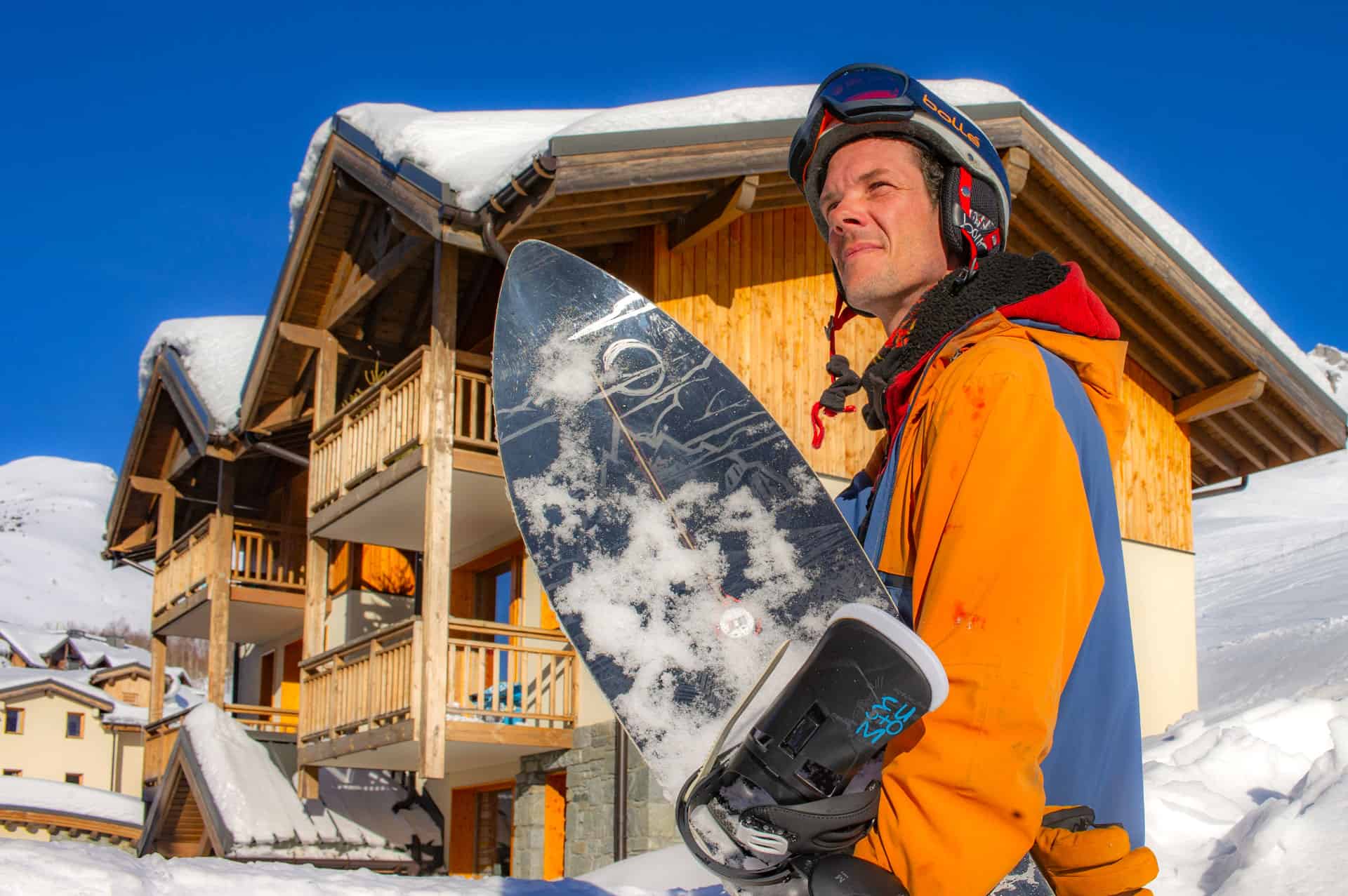 Extérieur de la résidence de vacances Goélia Les 4 Vallées à St François Longchamp Extérieur de la résidence de vacances Goélia Les 4 Vallées à St François Longchamp