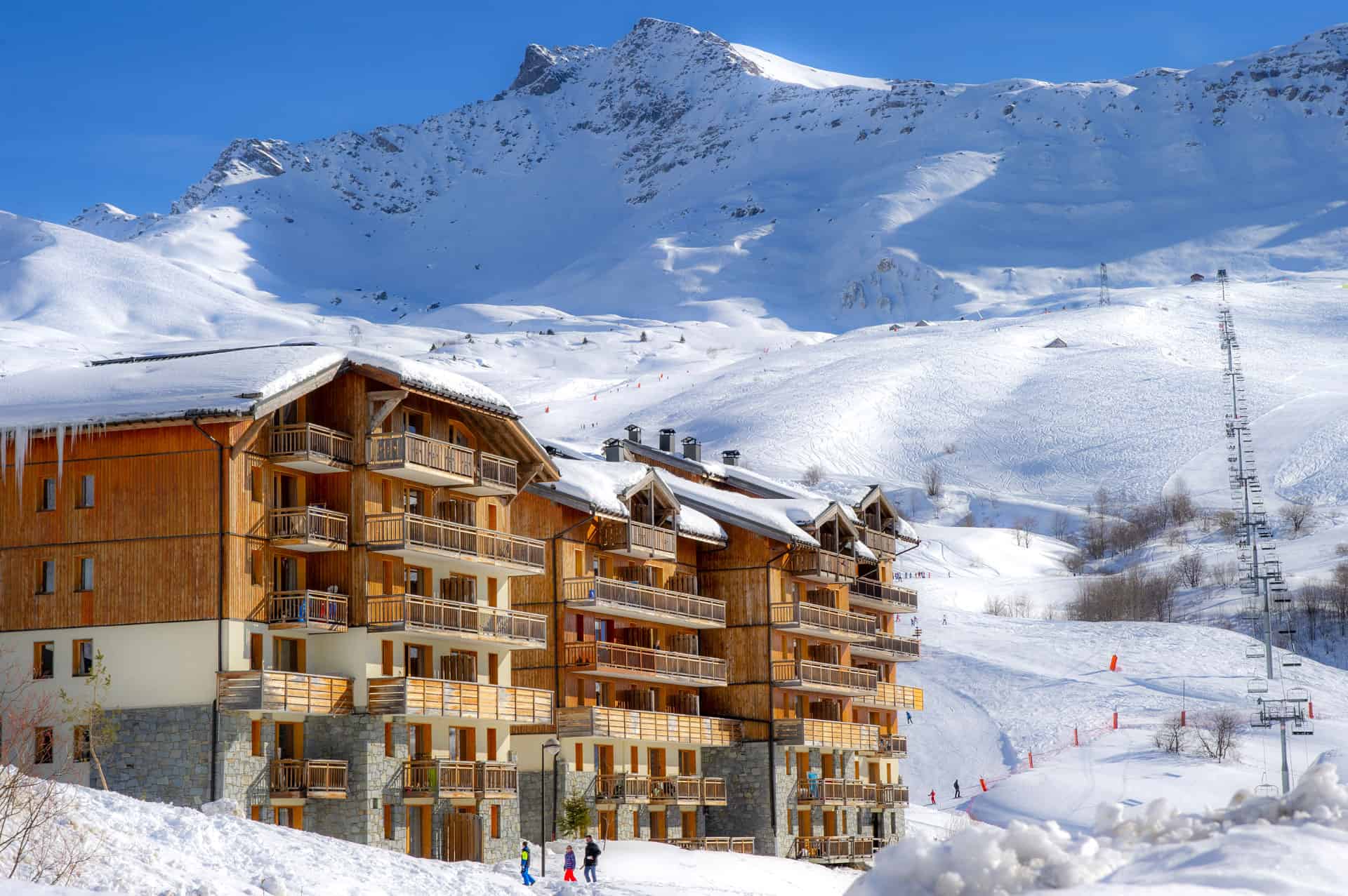 Pistes proche de la résidence de vacances Goélia Les 4 Vallées à St François Longchamp Pistes proche de la résidence de vacances Goélia Les 4 Vallées à St François Longchamp