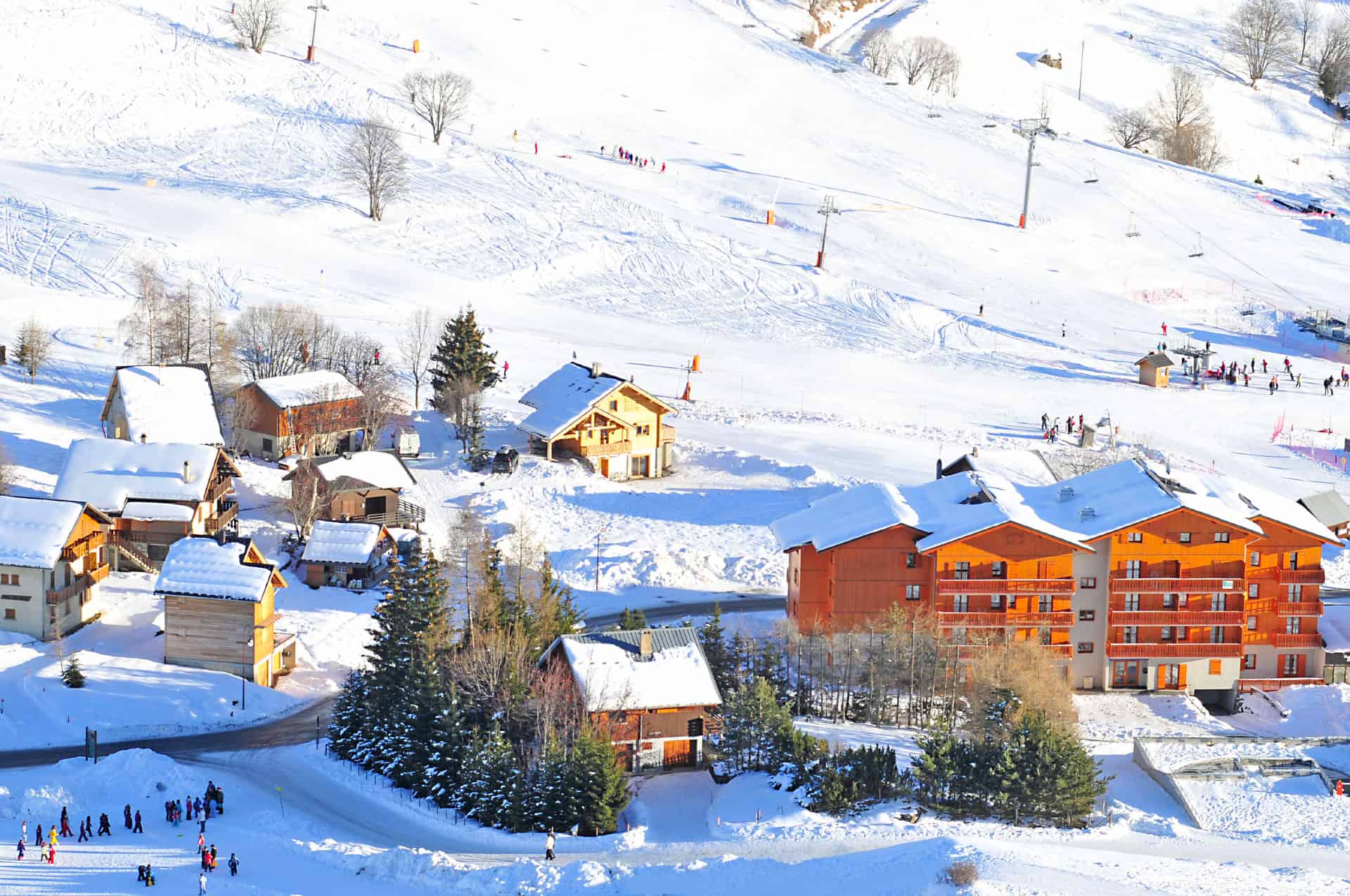 La résidence de vacances Le Relais des Pistes à Albiez-Montrond, dans les Alpes du Nord La résidence de vacances Le Relais des Pistes à Albiez-Montrond, dans les Alpes du Nord