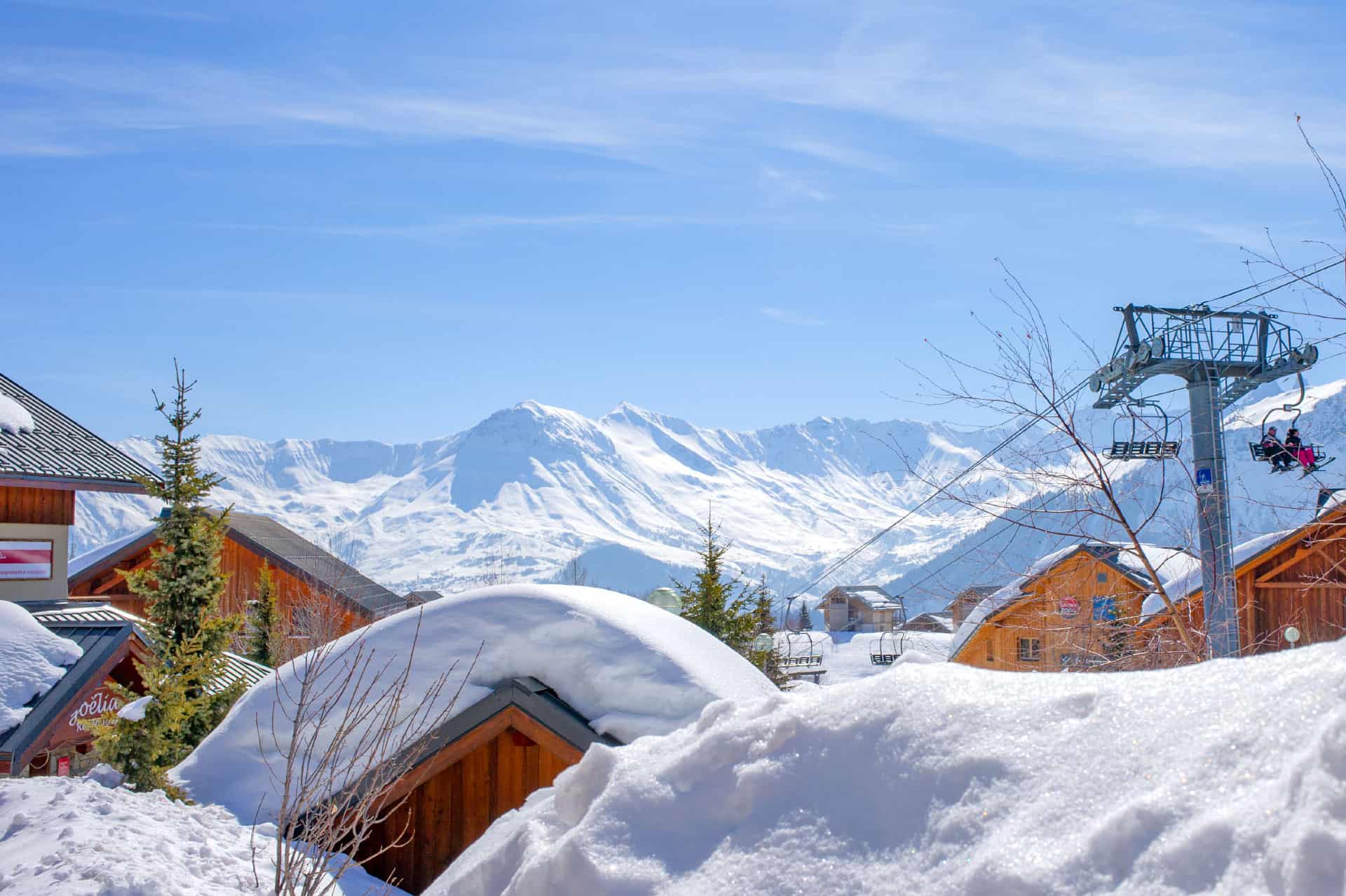 Résidence de vacances Goélia Les Chalets de La Toussuire à La Toussuire dans les Alpes Résidence de vacances Goélia Les Chalets de La Toussuire à La Toussuire dans les Alpes
