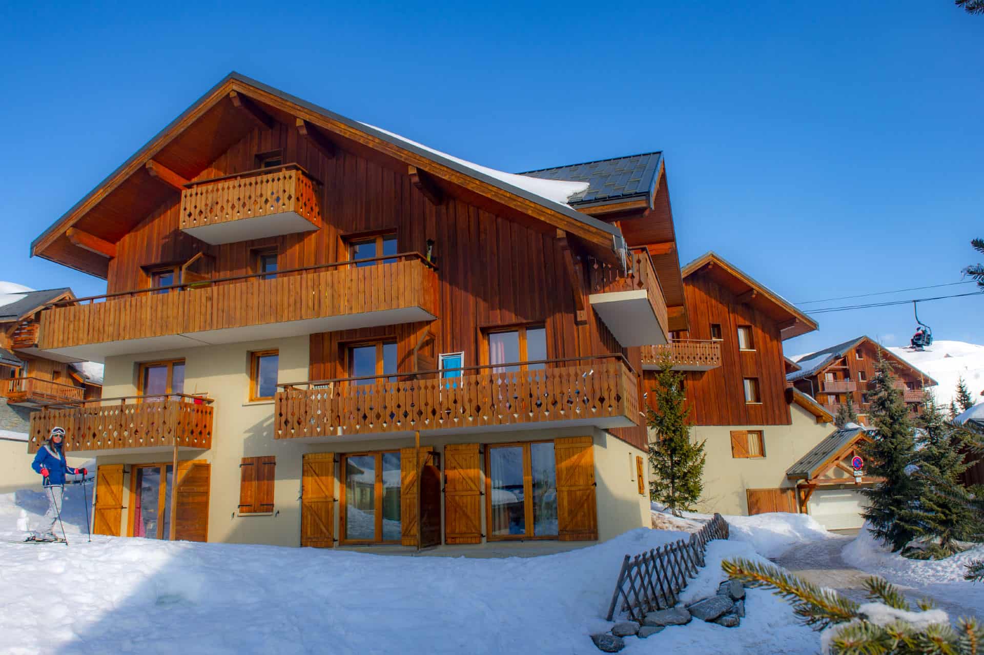 Résidence de vacances Goélia Les Chalets de La Toussuire à La Toussuire dans les Alpes