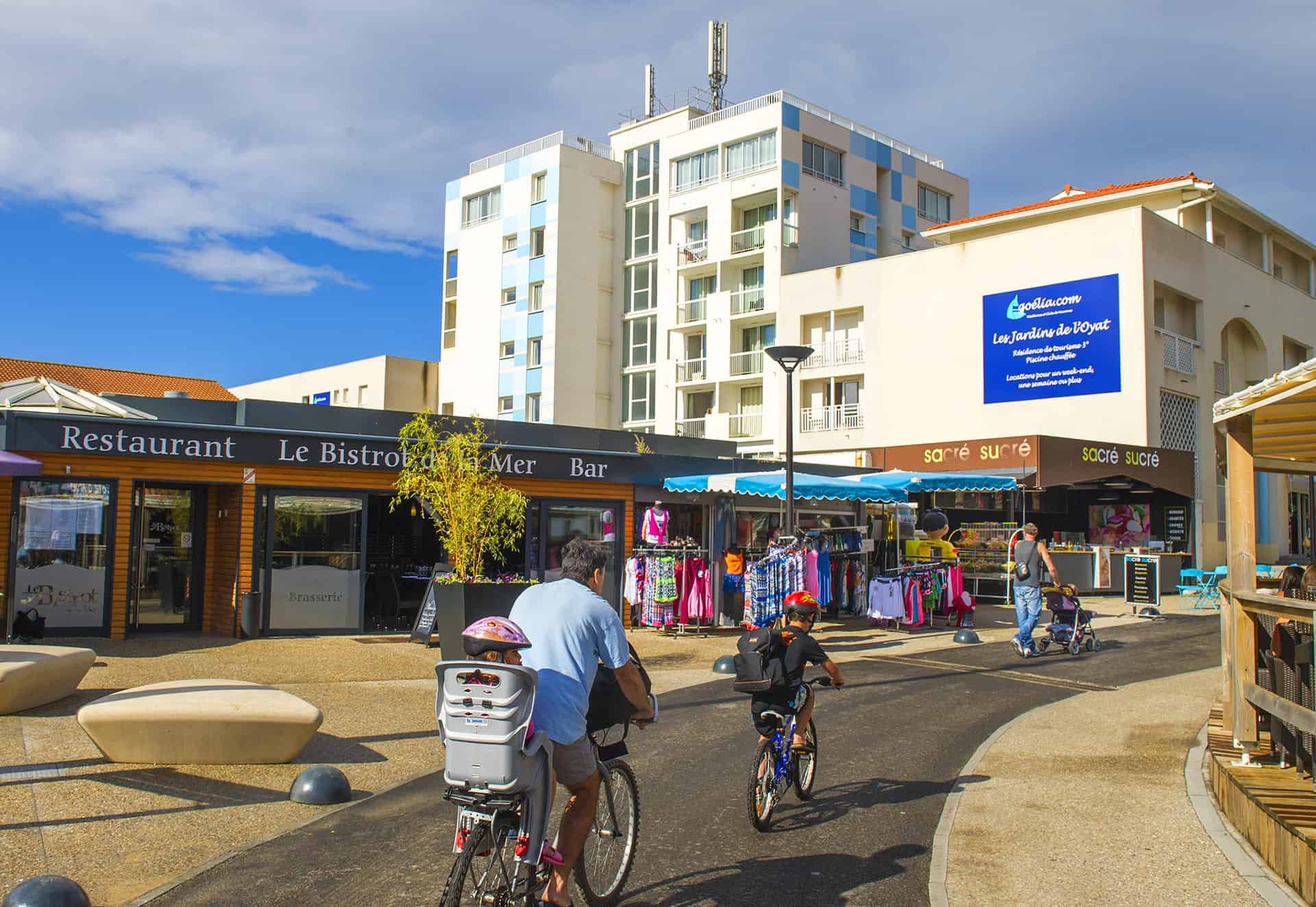 La résidence de vacances Goélia Les Jardins de l'Oyat à Mimizan-Plage La résidence de vacances Goélia Les Jardins de l'Oyat à Mimizan-Plage