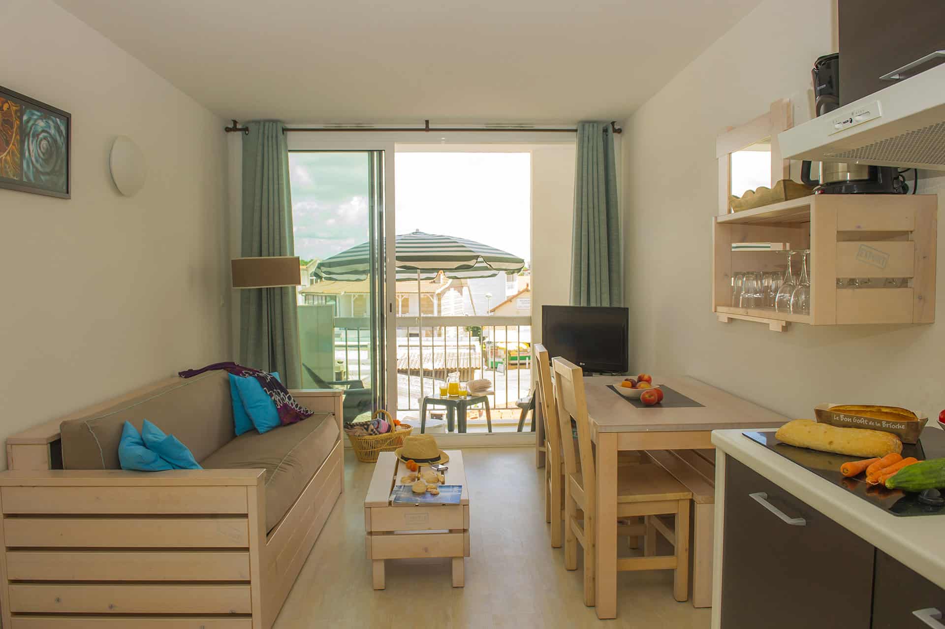 Exemple d'intérieur de la résidence de vacances Goélia Les Jardins de l'Oyat à Mimizan Plage Exemple d'intérieur de la résidence de vacances Goélia Les Jardins de l'Oyat à Mimizan Plage