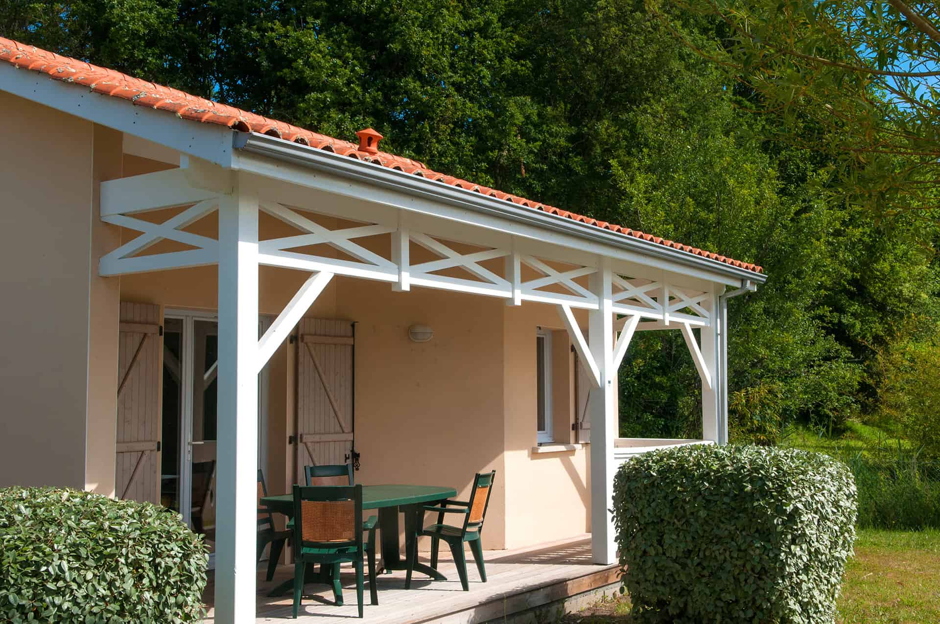 Exemple de villas de la résidence de tourisme Goélia Le Cordouan à Soulac sur Mer Exemple de villas de la résidence de tourisme Goélia Le Cordouan à Soulac sur Mer