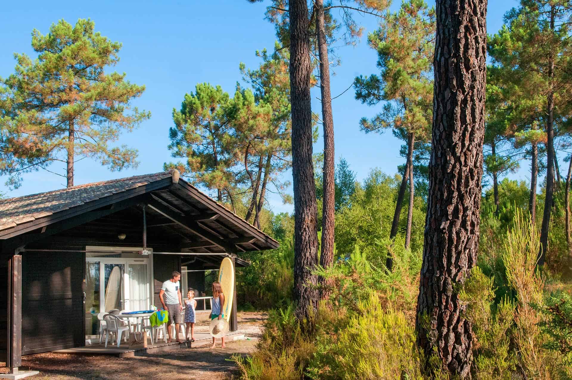 Exemple de villa de La résidence de vacances Goélia La Marina de Talaris à Lacanau Exemple de villa de La résidence de vacances Goélia La Marina de Talaris à Lacanau