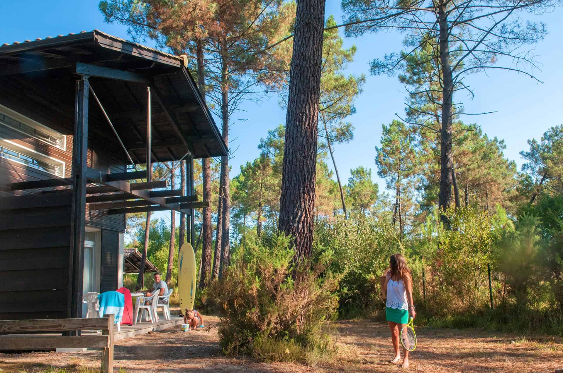 Villa de la résidence de vacances Goélia La Marina de Talaris à Lacanau