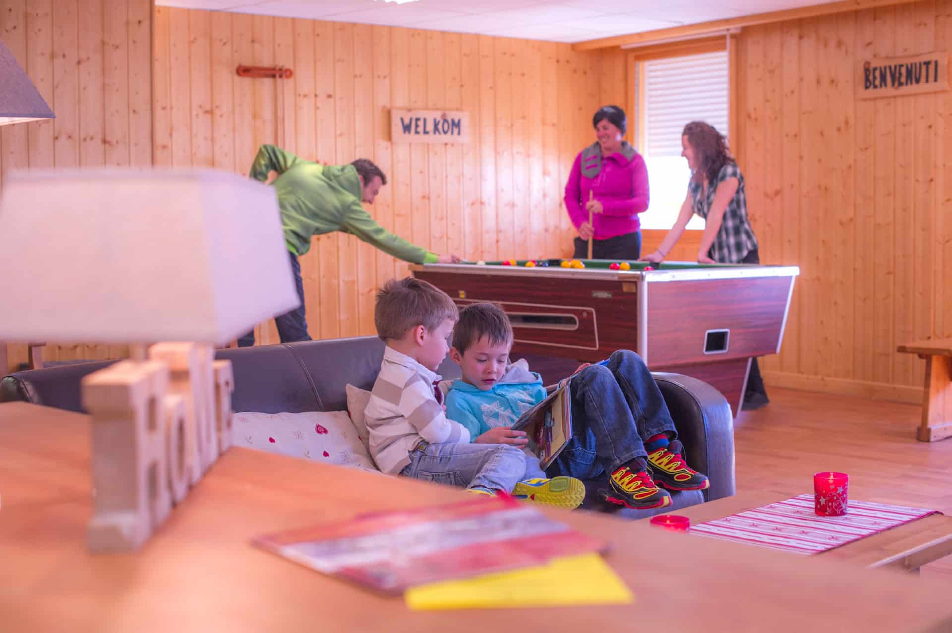 Réception de la résidence de vacances Goélia Les Balcons des Neiges à St Sorlin d'Arves dans les Alpes Réception de la résidence de vacances Goélia Les Balcons des Neiges à St Sorlin d'Arves dans les Alpes