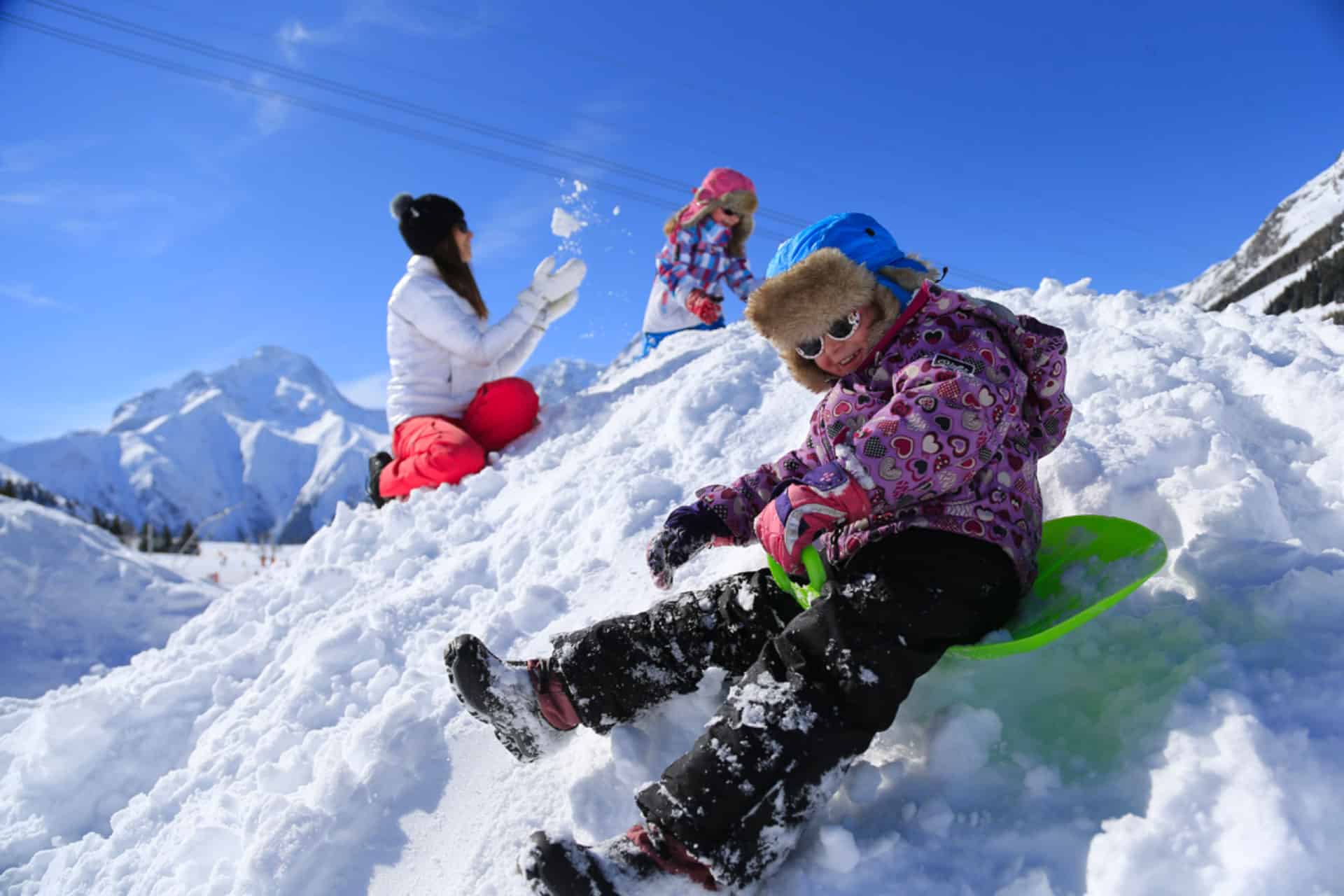 Les Deux Alpes: A High-Altitude Sledding Adventure is one of the most exciting sledging winter spots in France