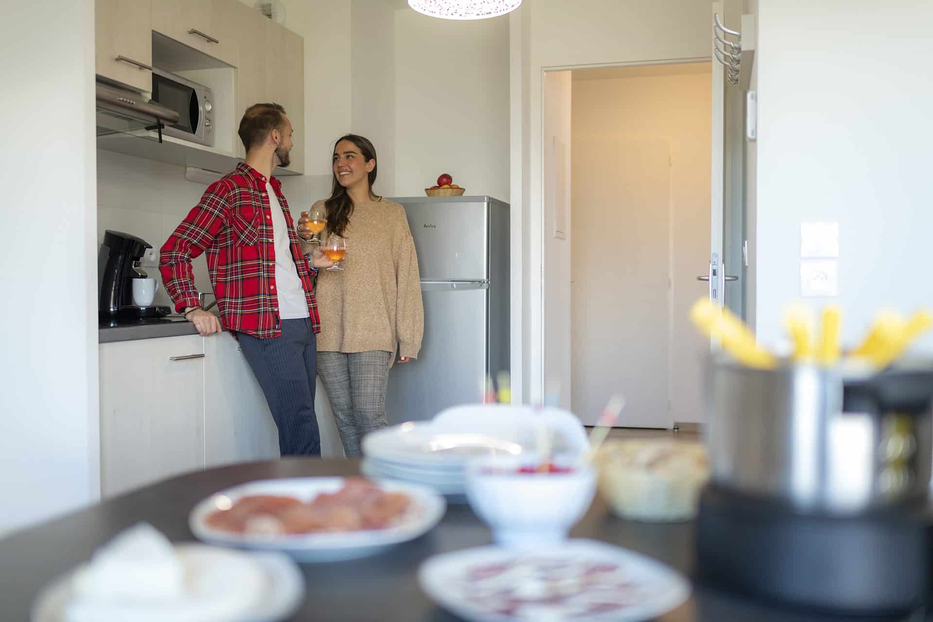 Exemple d'intérieur de la résidence de vacances Les Chalets des Pistes à Combloux, dans les Alpes du Nord Exemple d'intérieur de la résidence de vacances Les Chalets des Pistes à Combloux, dans les Alpes du Nord