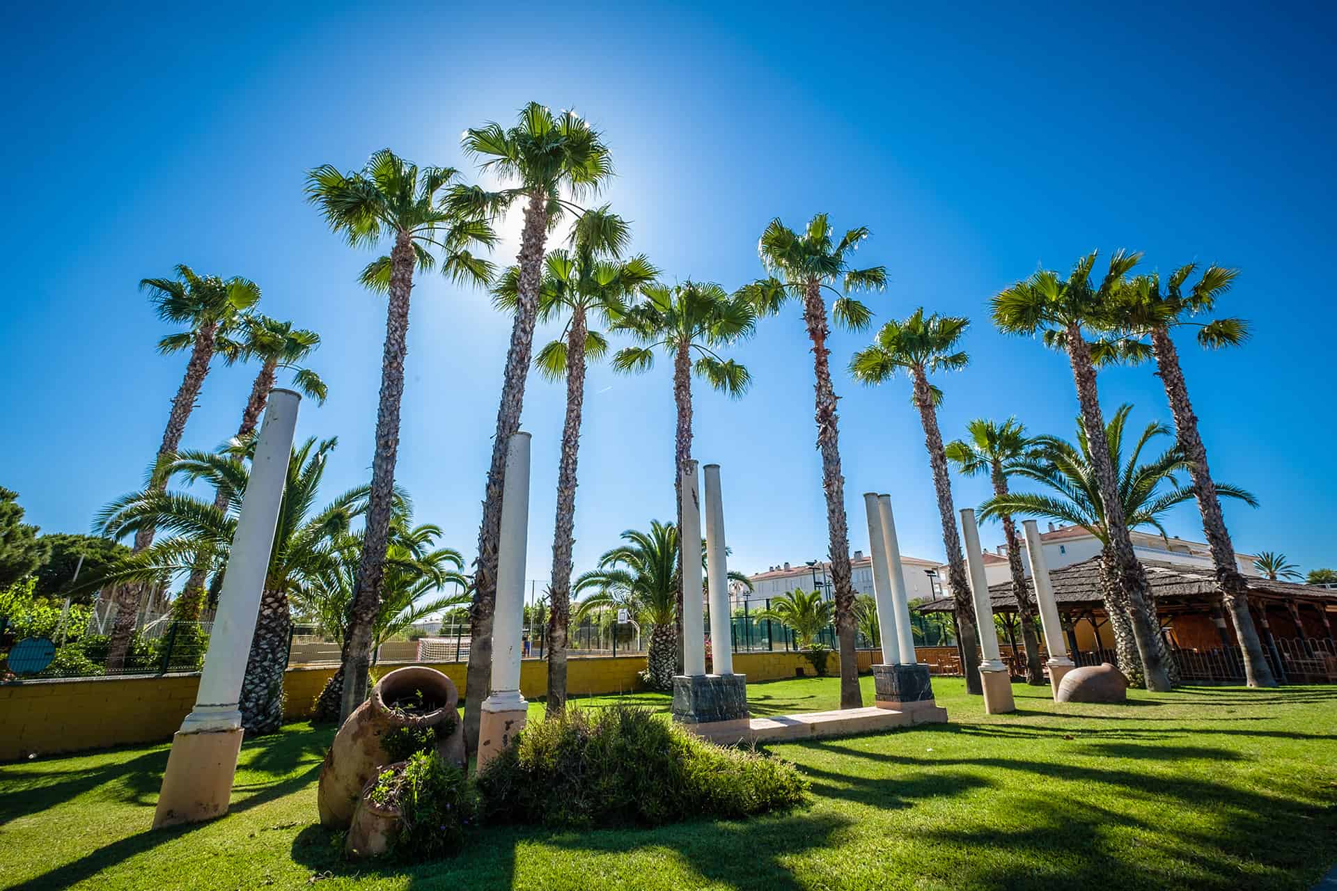 La résidence de vacances Vendrell Platja à Comarruga, sur la Costa Dorada, en Espagne La résidence de vacances Vendrell Platja à Comarruga, sur la Costa Dorada, en Espagne