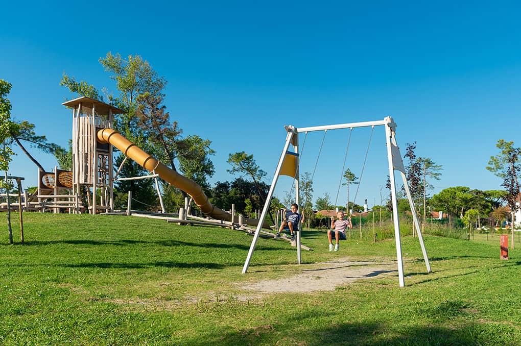 Parc pour enfants de la résidence vacances Albarella en Italie Parc pour enfants de la résidence vacances Albarella en Italie