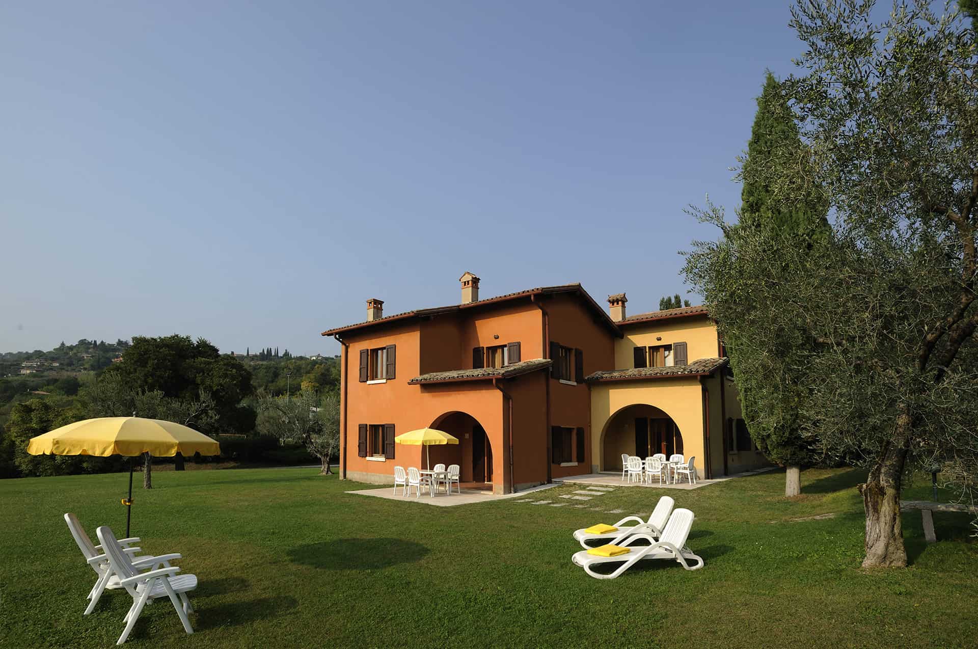 La résidence de vacances Poiano Resort à Garda, proche du Lac de Garde, en Italie La résidence de vacances Poiano Resort à Garda, proche du Lac de Garde, en Italie