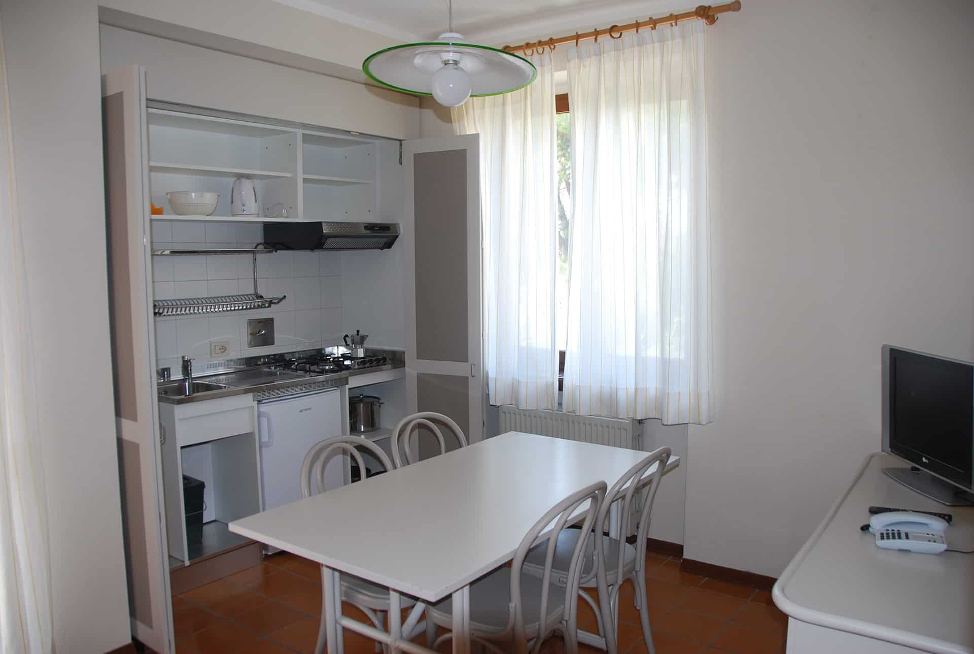 Exemple d'intérieur de la résidence de vacances Poiano Resort à Garda, proche du Lac de Garde, en Italie Exemple d'intérieur de la résidence de vacances Poiano Resort à Garda, proche du Lac de Garde, en Italie