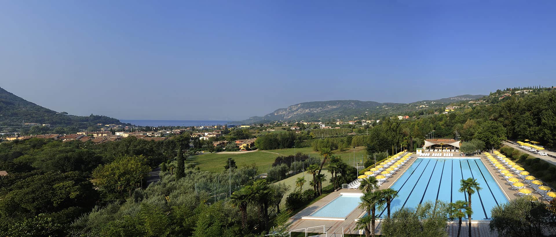 La résidence de vacances Poiano Resort à Garda, proche du Lac de Garde, en Italie La résidence de vacances Poiano Resort à Garda, proche du Lac de Garde, en Italie