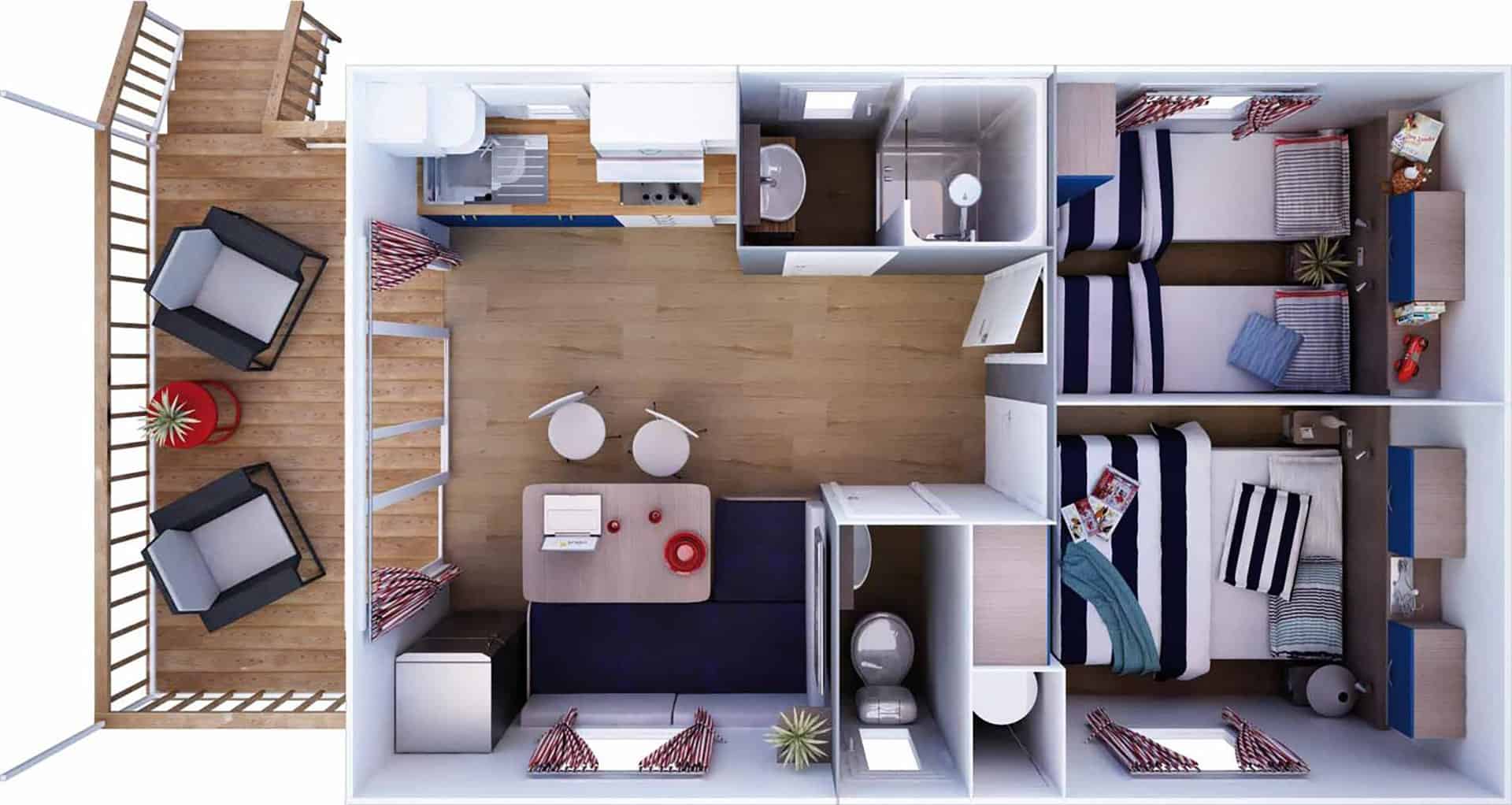 Exemple de disposition d'un logement de la résidence de vacances Marina 3B à Sarzana, en Ligurie, en Italie Exemple de disposition d'un logement de la résidence de vacances Marina 3B à Sarzana, en Ligurie, en Italie