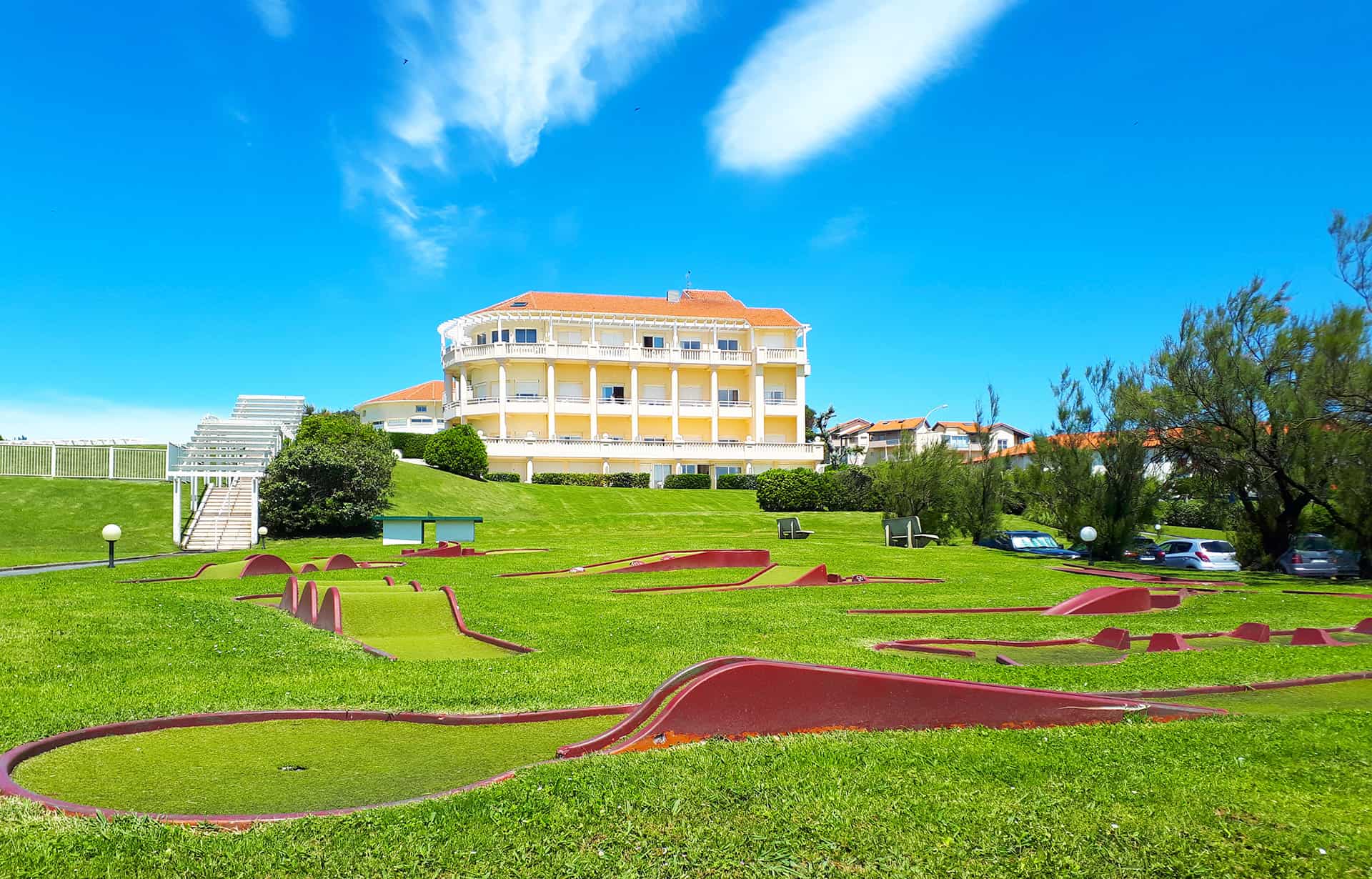 Mini-golf de la Résidence Eugénie à Biarritz dans le Pays Basque Mini-golf de la Résidence Eugénie à Biarritz dans le Pays Basque