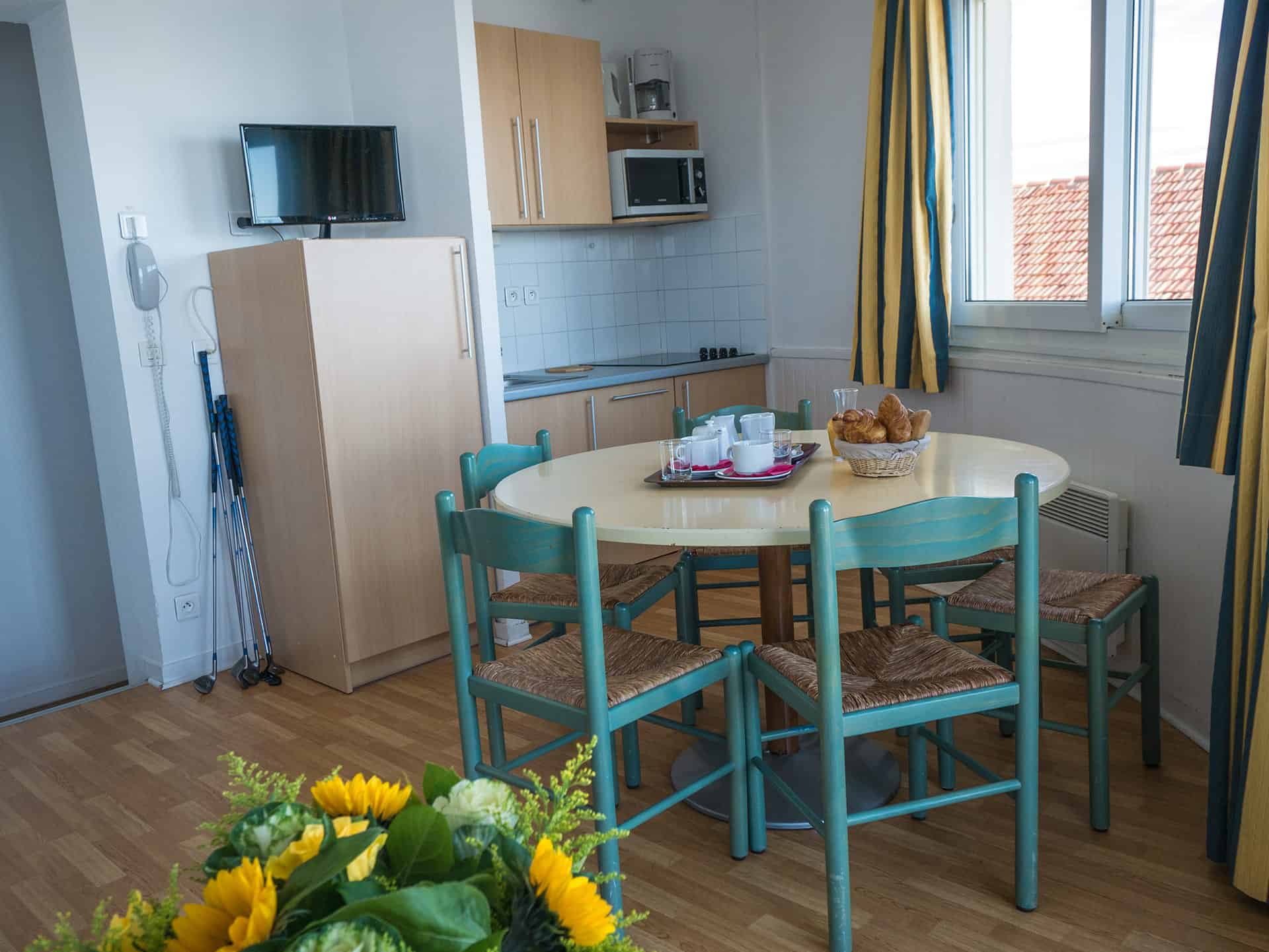 Exemple d'appartement 3 pièces 6 personnes de la résidence Eugénie à Biarritz Exemple d'appartement 3 pièces 6 personnes de la résidence Eugénie à Biarritz