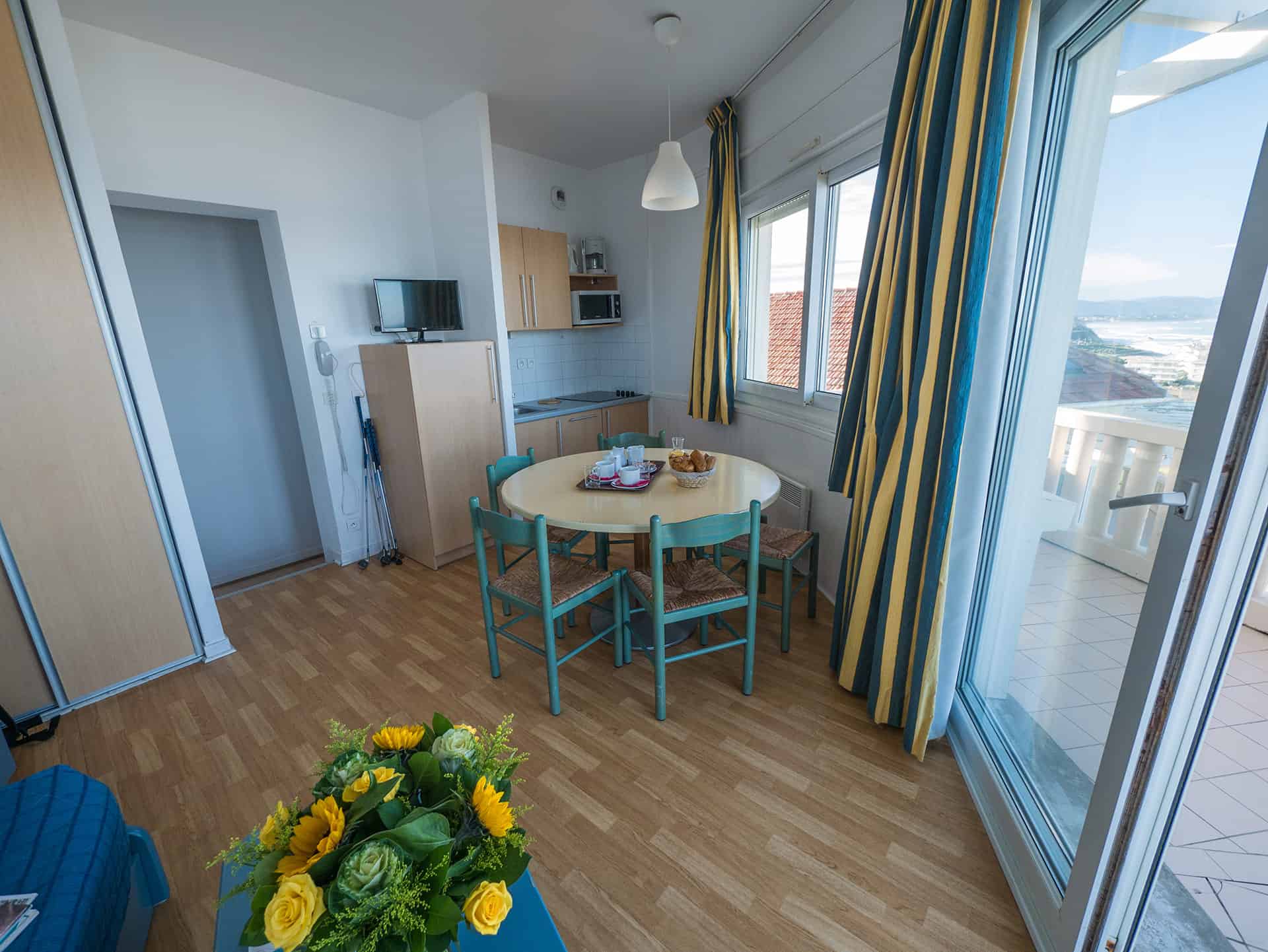 Exemple d'appartement 3 pièces 6 personnes de la résidence Eugénie à Biarritz Exemple d'appartement 3 pièces 6 personnes de la résidence Eugénie à Biarritz