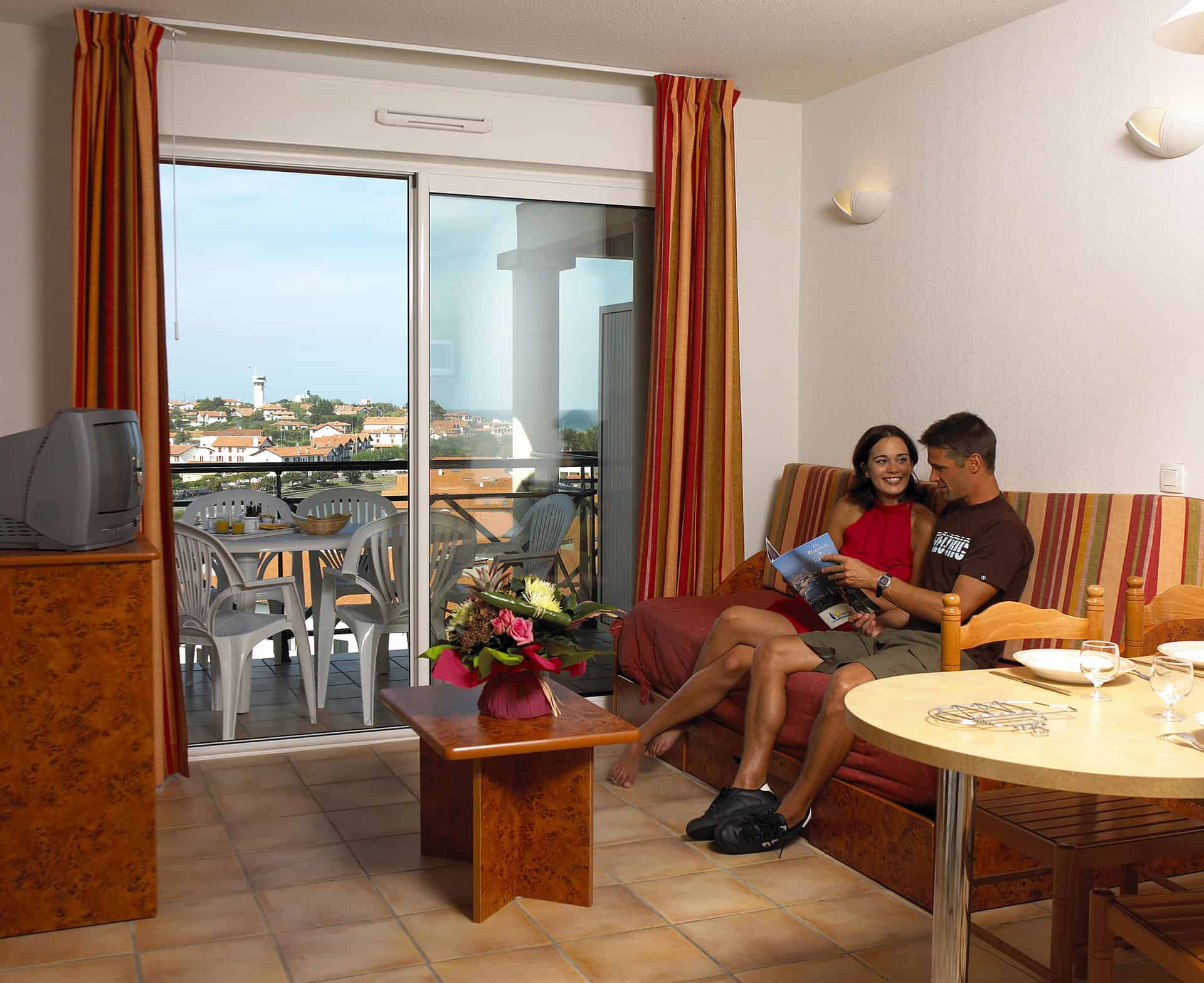Exemple d'appartement de la Résidence de vacances Soko Eder à Ciboure Exemple d'appartement de la Résidence de vacances Soko Eder à Ciboure