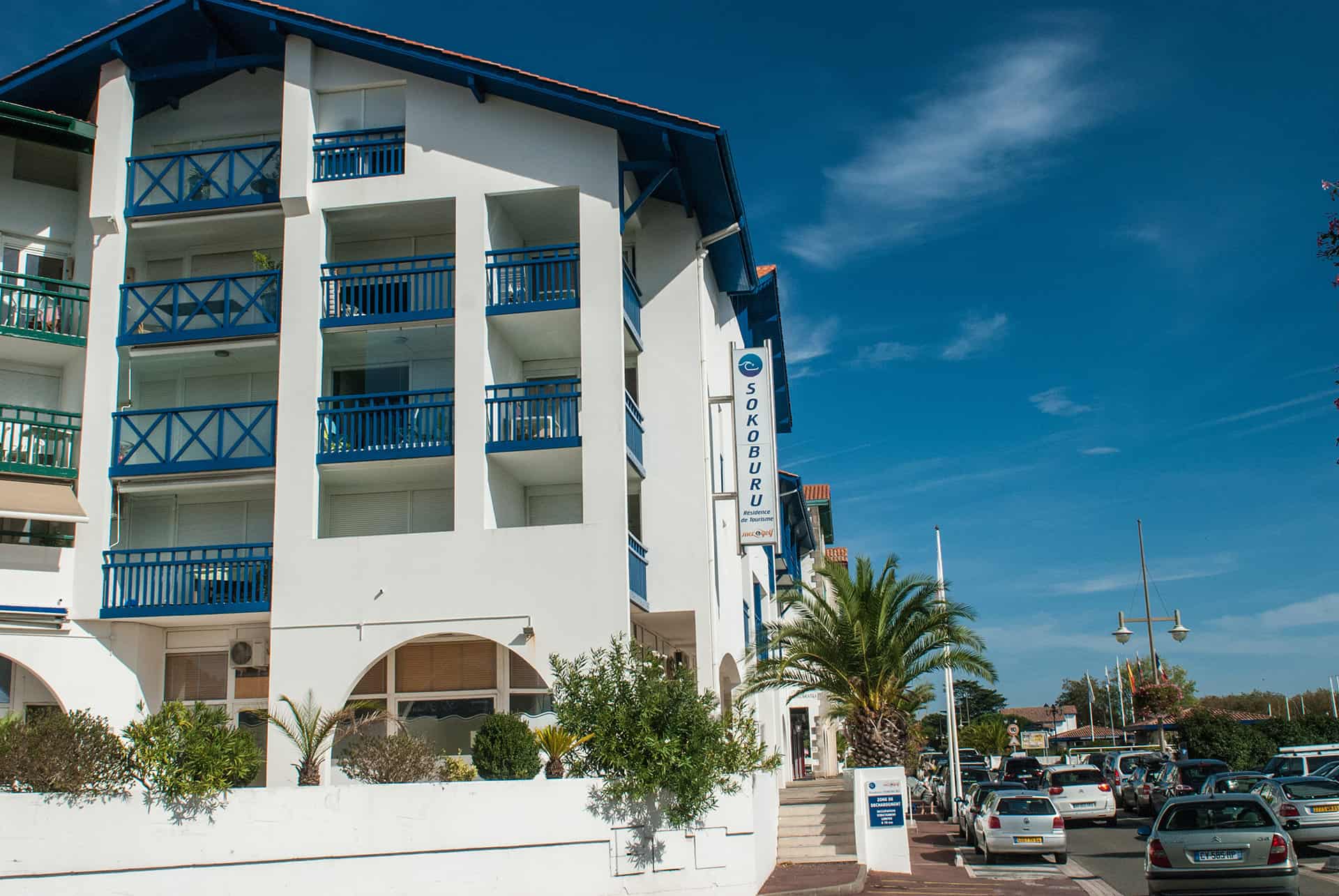 La résidence de vacances Sokoburu à Hendaye dans le Pays Basque La résidence de vacances Sokoburu à Hendaye dans le Pays Basque