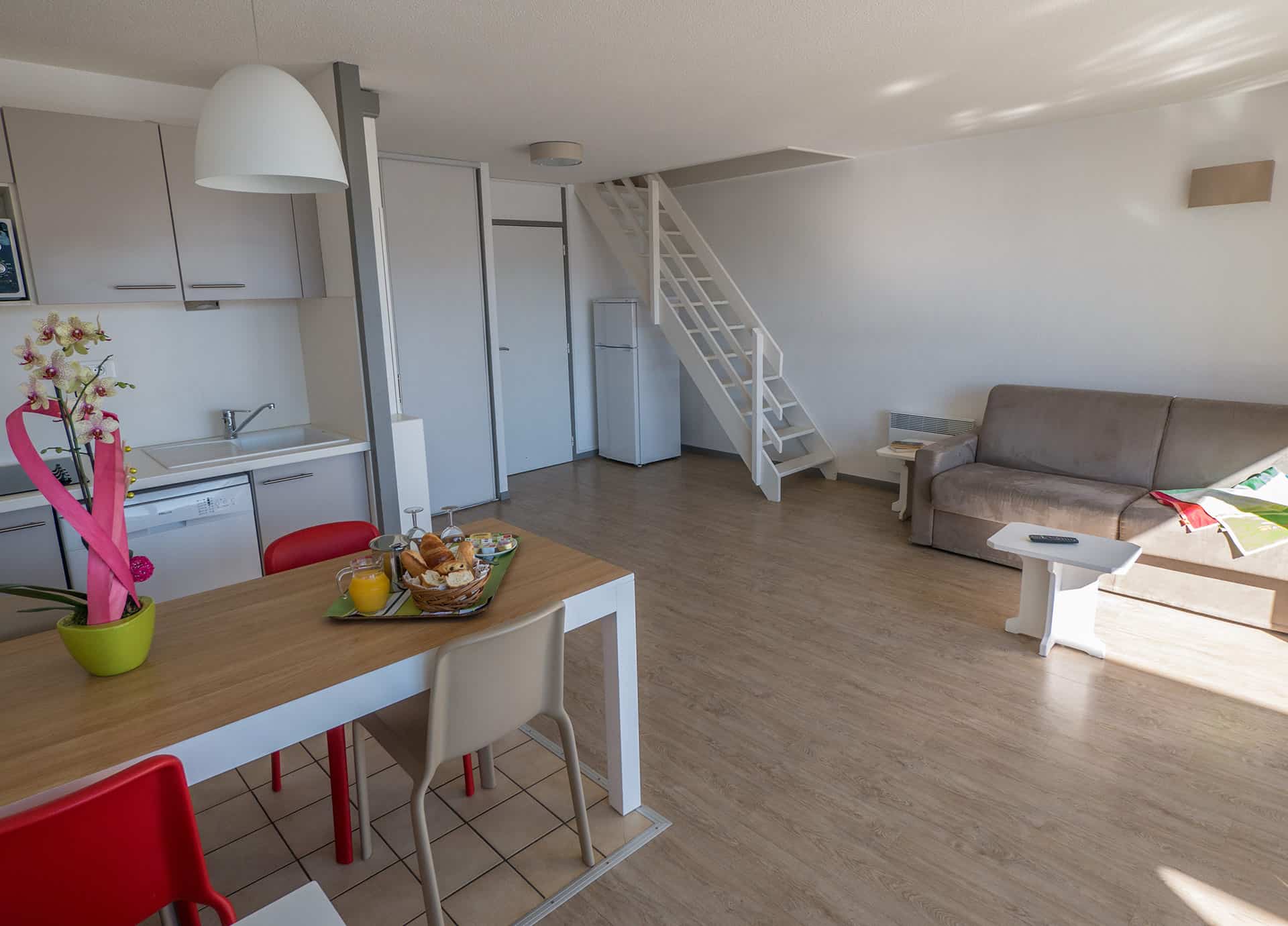Exemple d'intérieur de la résidence de vacances Sokoburu à Hendaye Exemple d'intérieur de la résidence de vacances Sokoburu à Hendaye