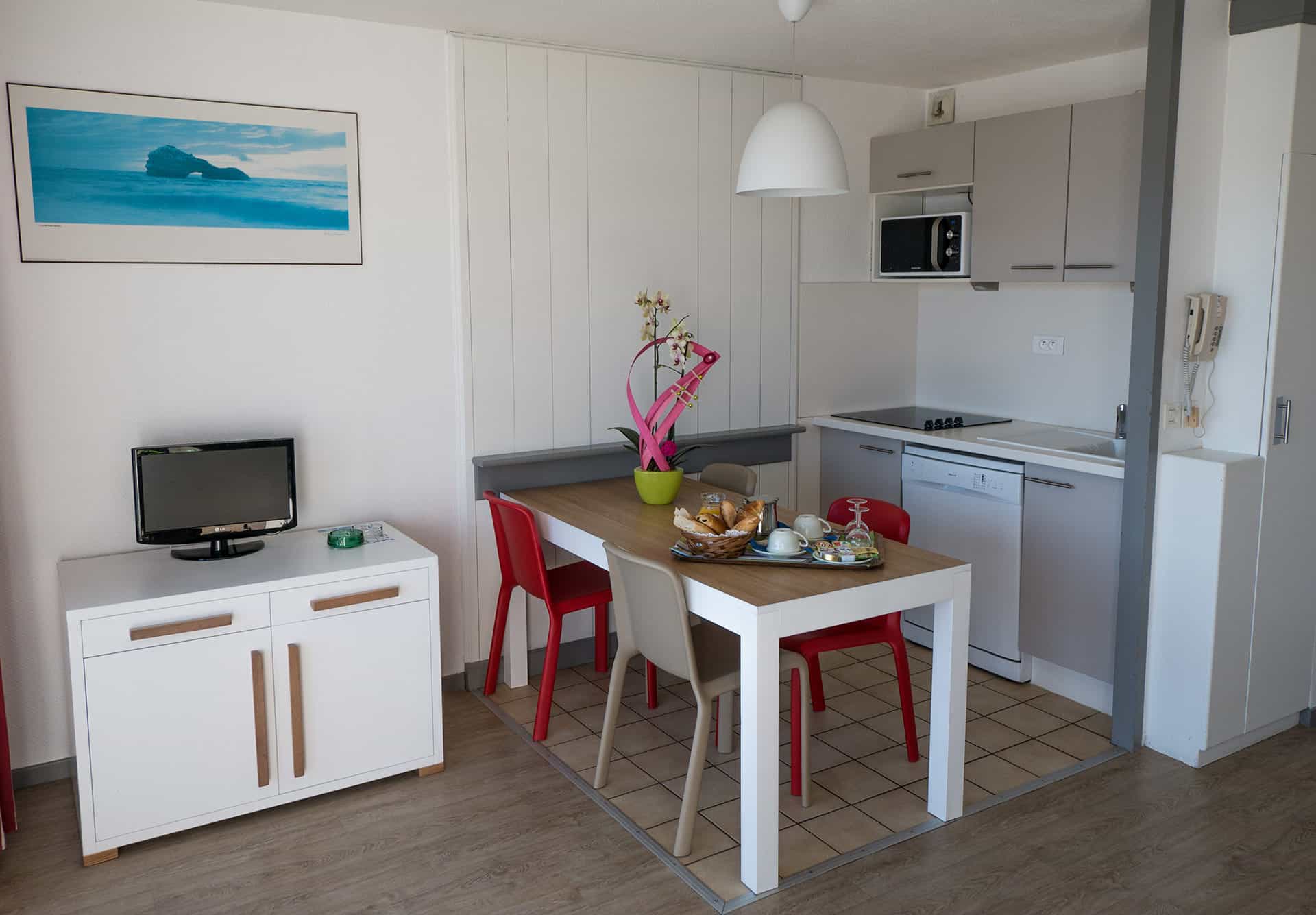 Exemple d'intérieur de la résidence de vacances Sokoburu à Hendaye Exemple d'intérieur de la résidence de vacances Sokoburu à Hendaye