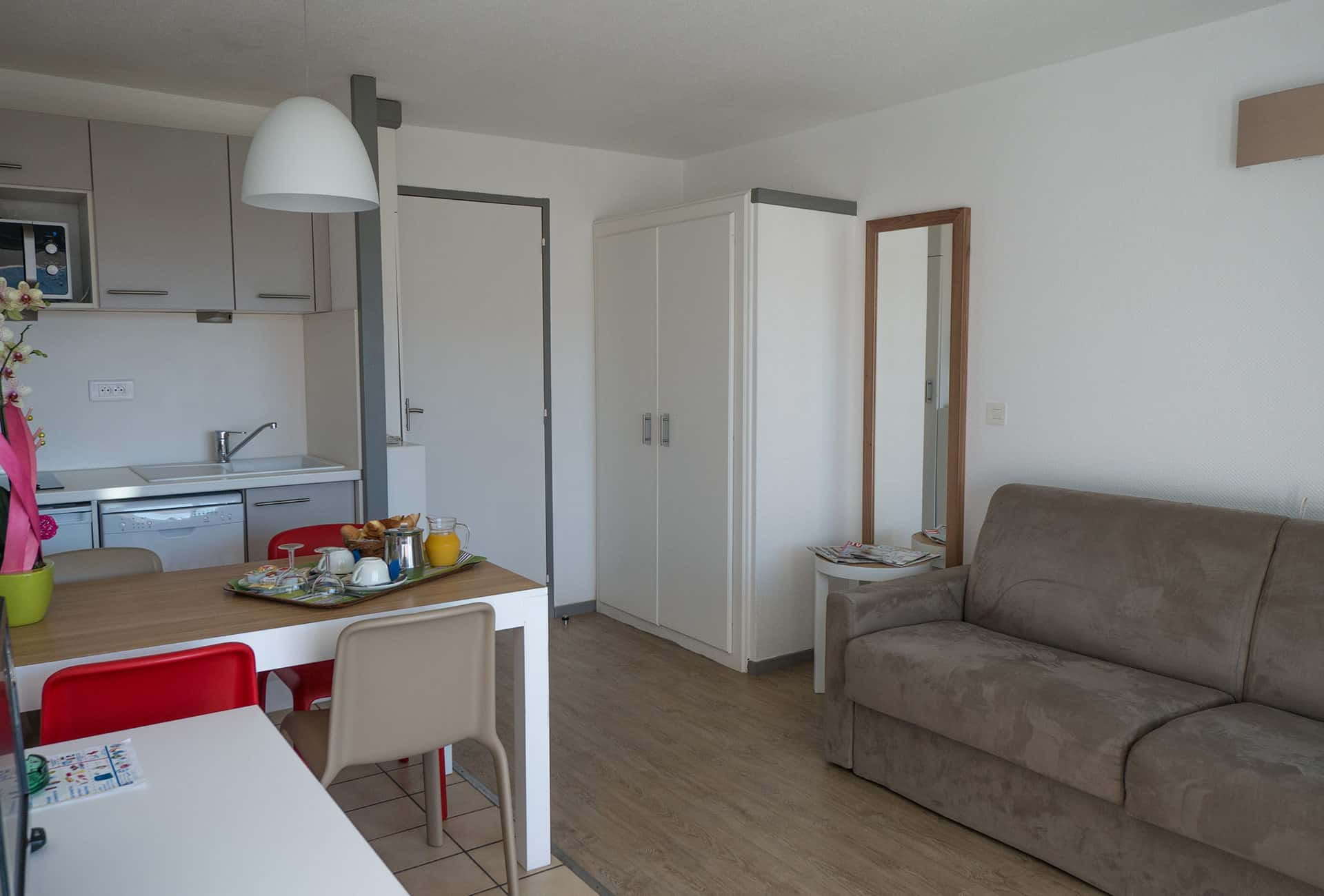 Exemple d'intérieur de la résidence de vacances Sokoburu à Hendaye Exemple d'intérieur de la résidence de vacances Sokoburu à Hendaye