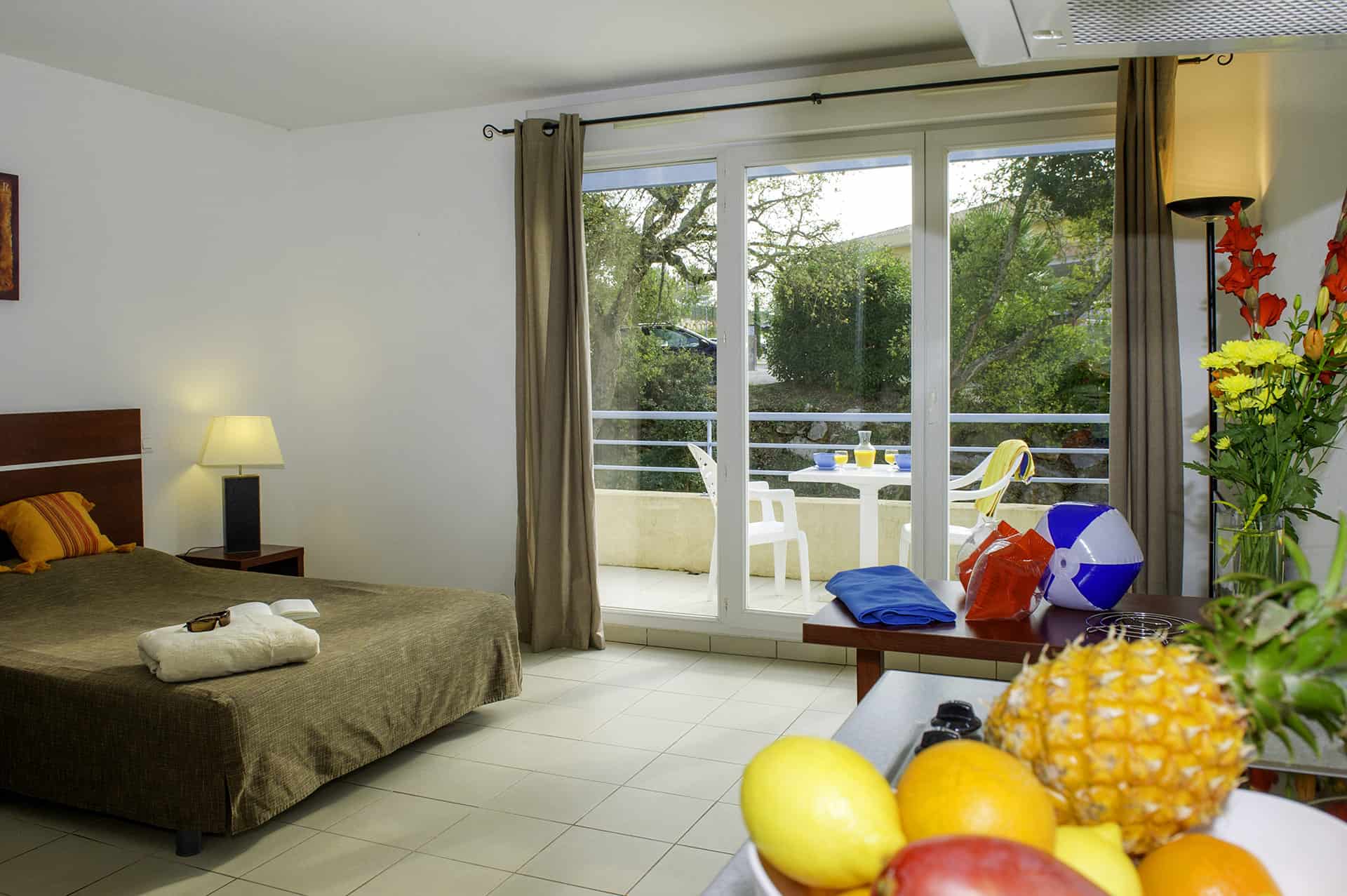 Exemple d'intérieur de la résidence de vacances Appartea Golf Side à Biot, près de Sophia Antipolis Exemple d'intérieur de la résidence de vacances Appartea Golf Side à Biot, près de Sophia Antipolis