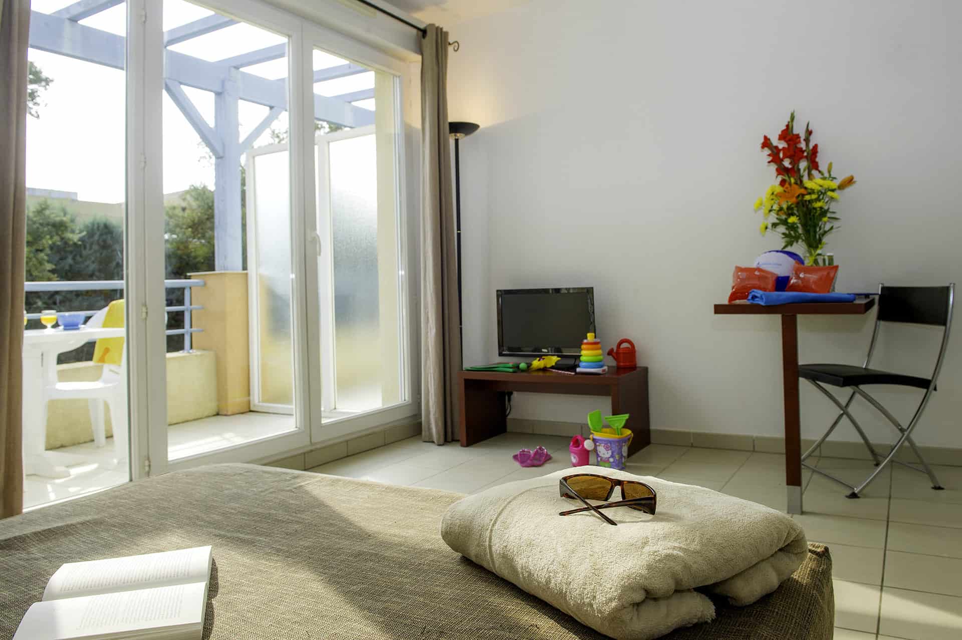 Exemple d'intérieur de la résidence de vacances Appartea Golf Side à Biot, près de Sophia Antipolis Exemple d'intérieur de la résidence de vacances Appartea Golf Side à Biot, près de Sophia Antipolis