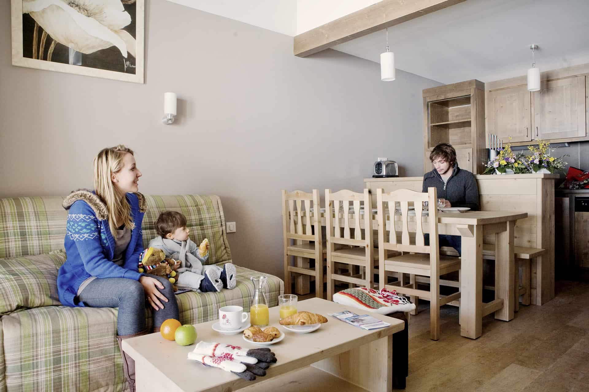 Exemple d'intérieur de la résidence de vacances les Grandes Feignes dans la Bresse Exemple d'intérieur de la résidence de vacances les Grandes Feignes dans la Bresse