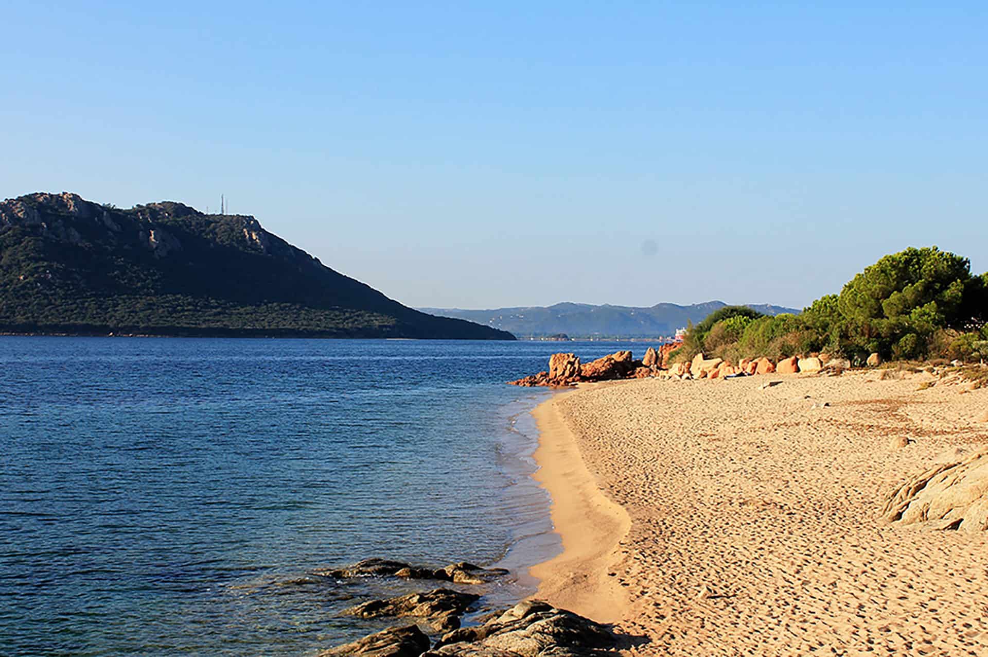 La mer à proximité de Cala Corsa à Porto Vecchio La mer à proximité de Cala Corsa à Porto Vecchio
